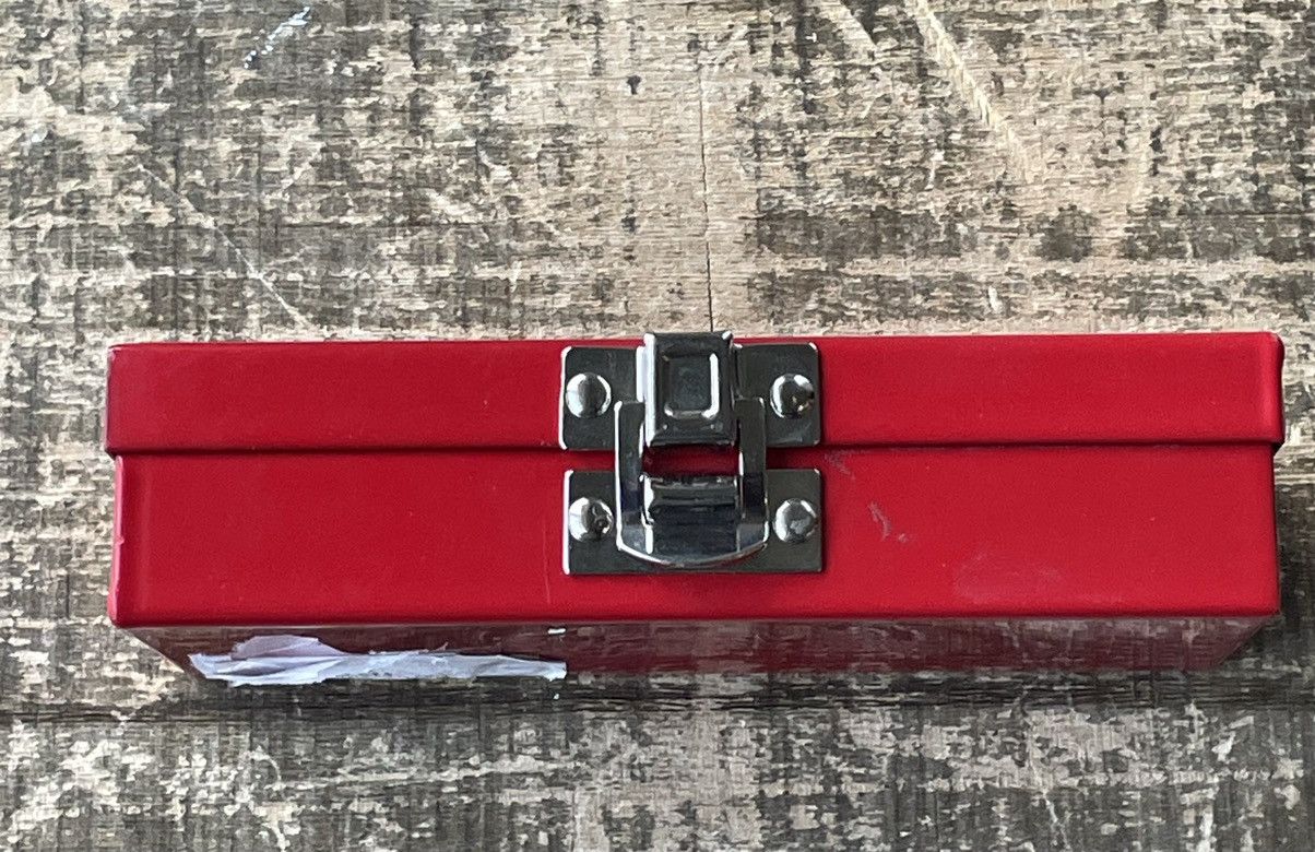 Supreme Supreme Small Metal Storage Box Red Size ONE SIZE - 3 Thumbnail