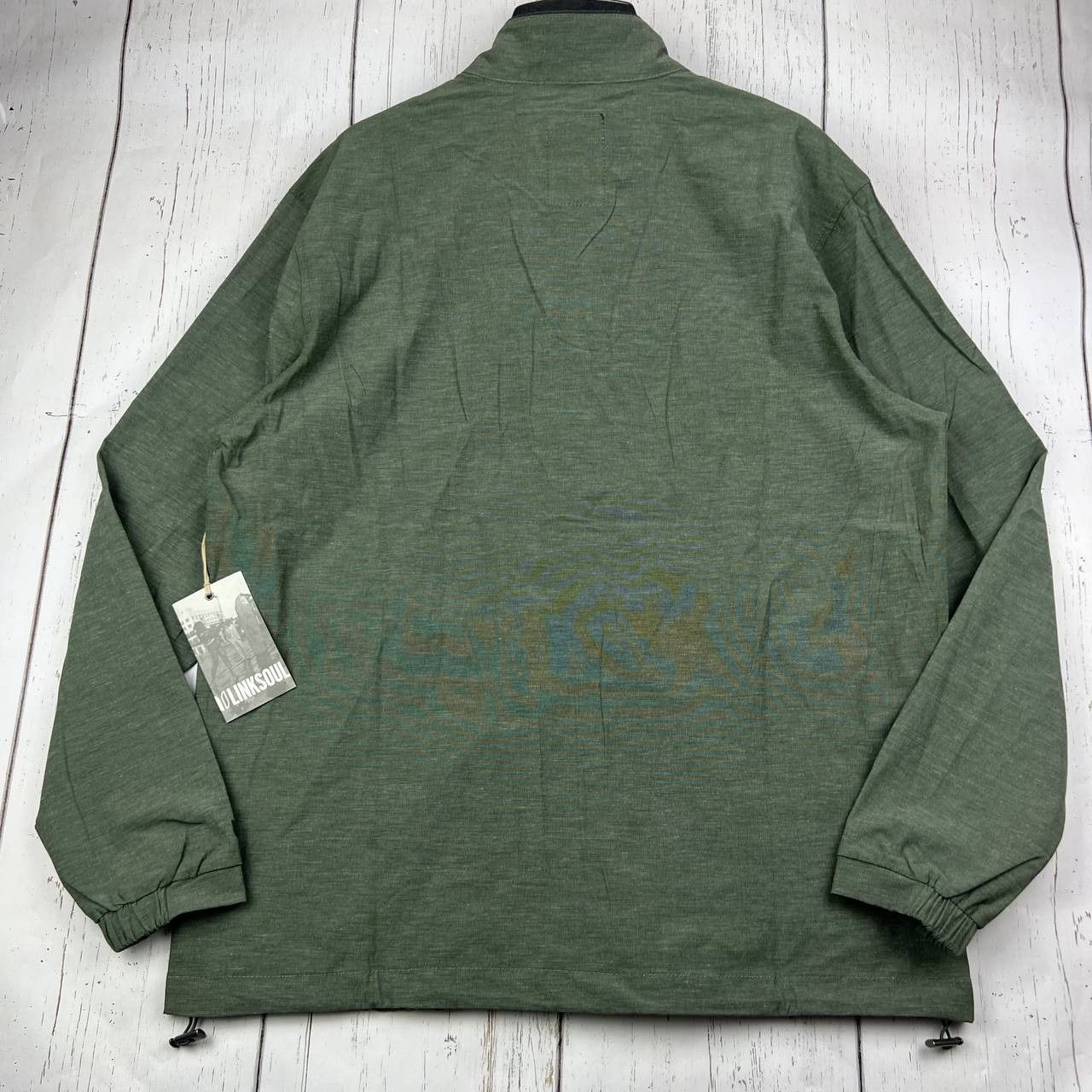 Other LinkSoul Golf Medium Full Zipped Jacket Green Men New Size US M / EU 48-50 / 2 - 2 Thumbnail