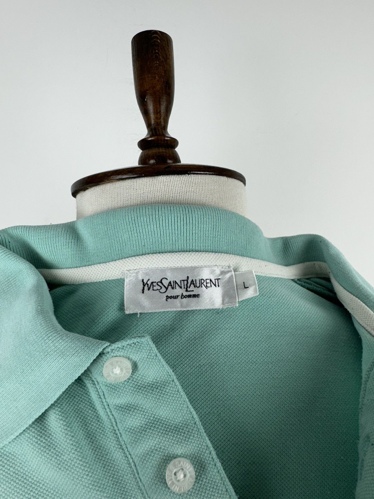 Yves Saint Laurent Men’s Vintage Yves Saint Laurent Polo T-Shirt size L Size US L / EU 52-54 / 3 - 6 Thumbnail