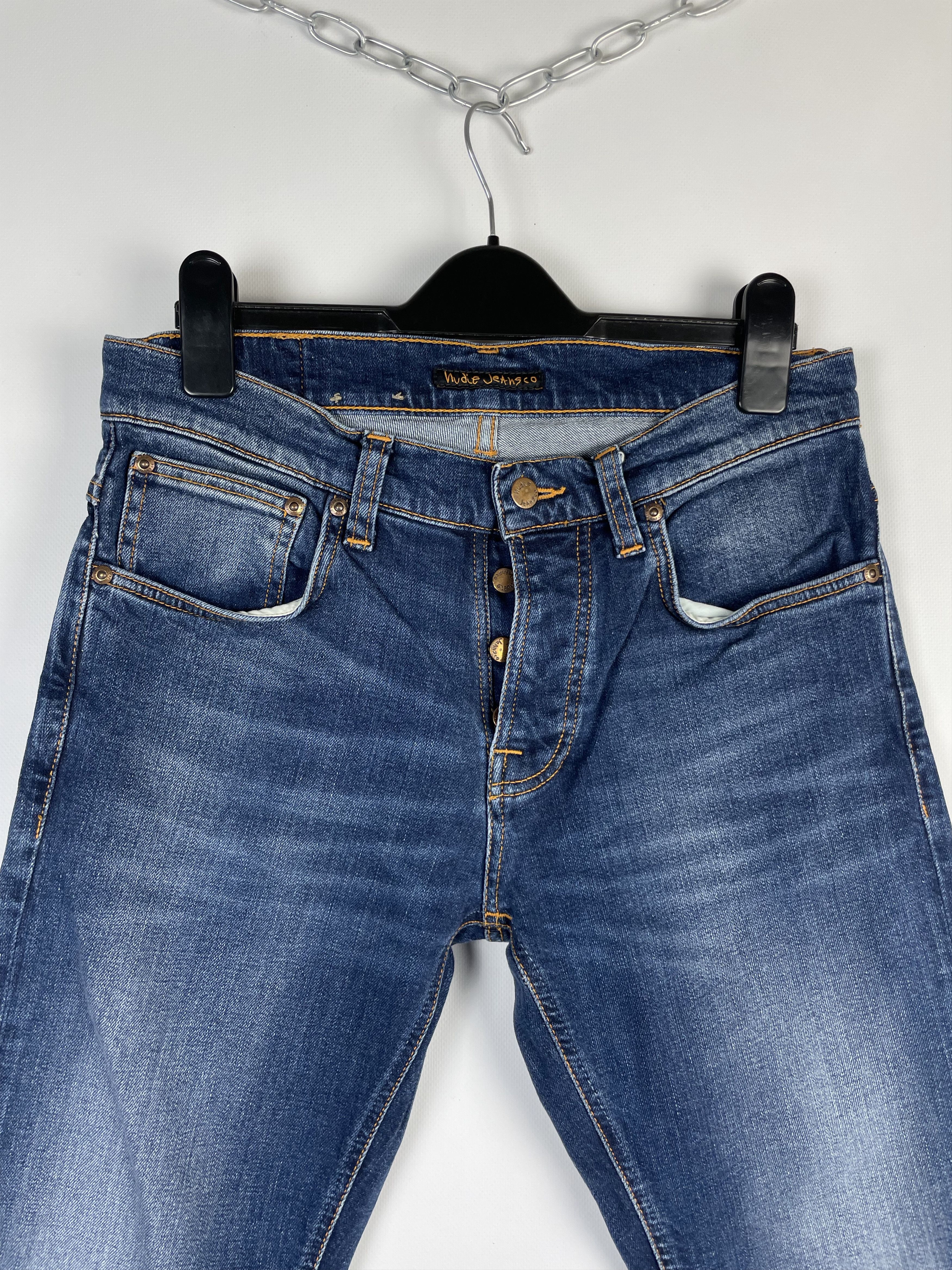 Japanese Brand Nudie Jeans Vintage Mens Denim Pants Size US 32 / EU 48 - 7 Thumbnail