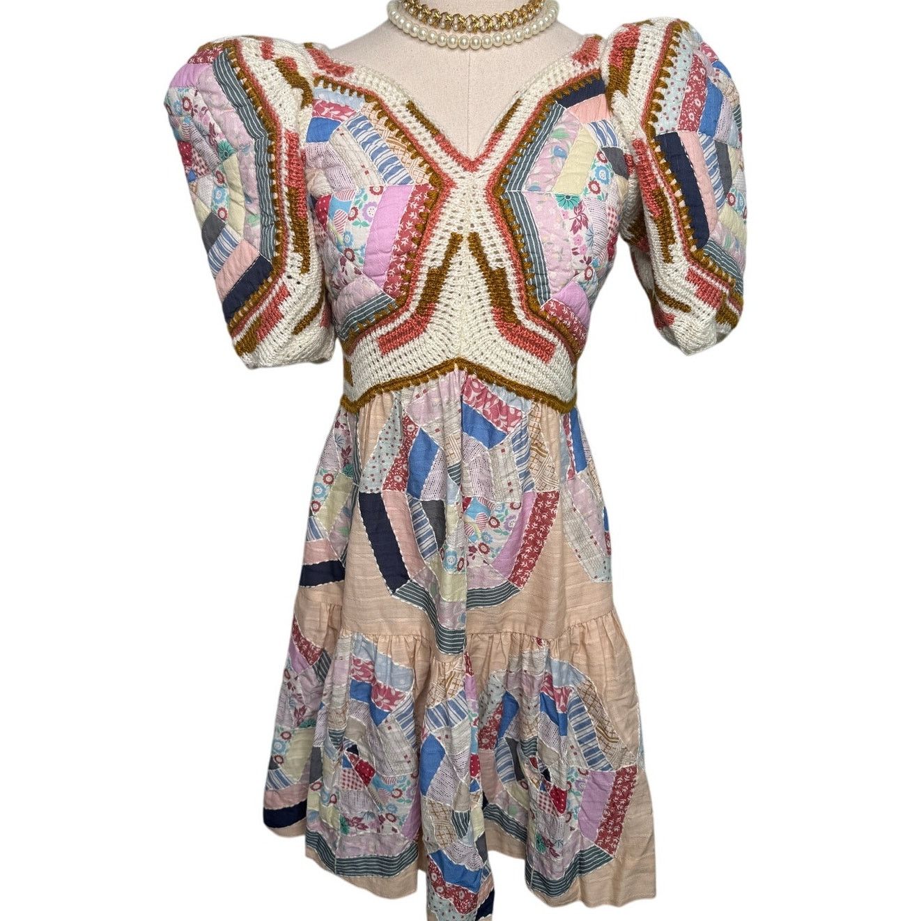 Sea New York Sea New York Quin Mini Dress patchwork quilted size XS Size XS / US 0-2 / IT 36-38 - 7 Thumbnail