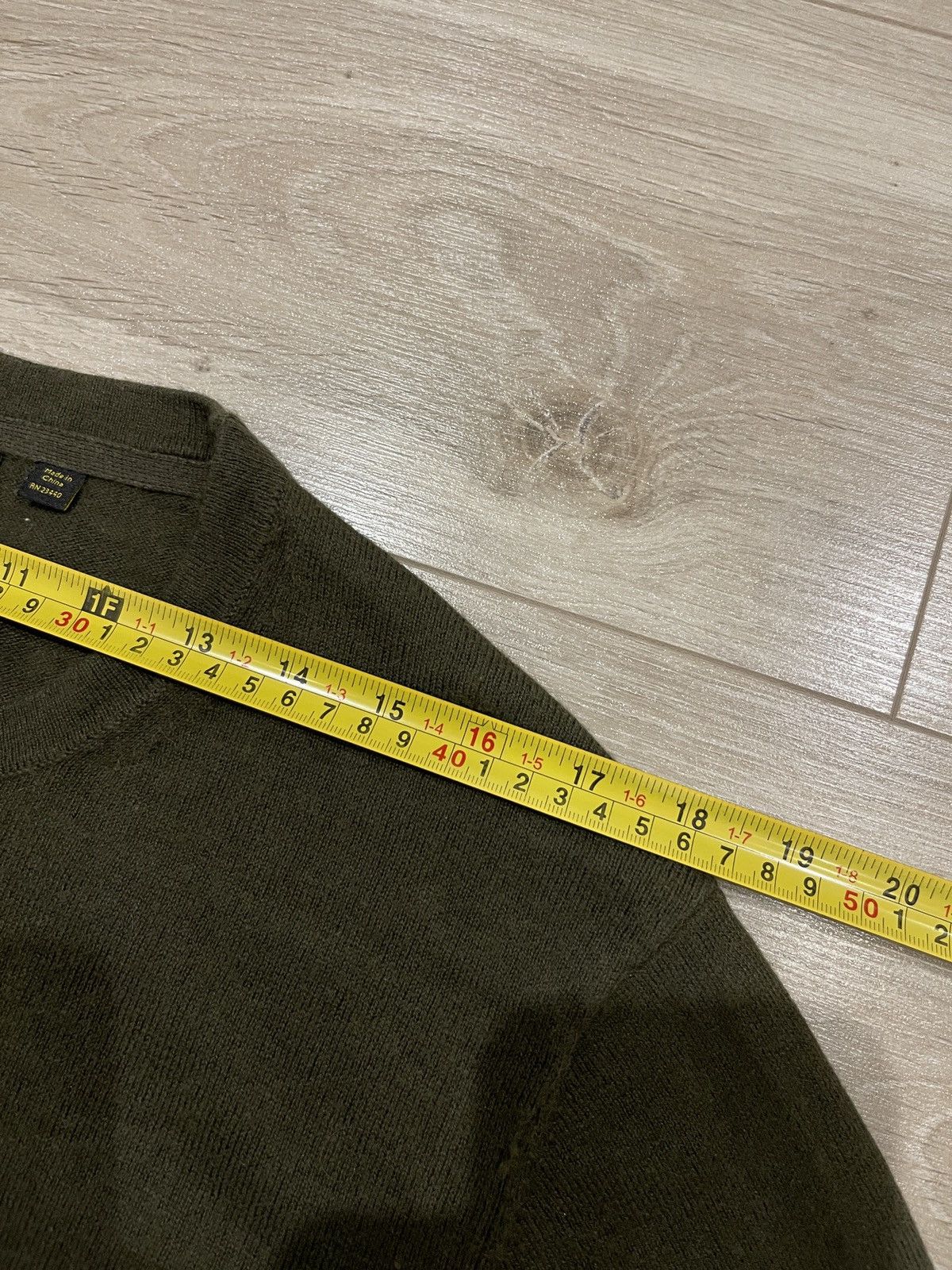 Lyle & Scott Lyle & Scott Wool Jumper XL Olive Green Knitted Sweater Size US XL / EU 56 / 4 - 6 Thumbnail