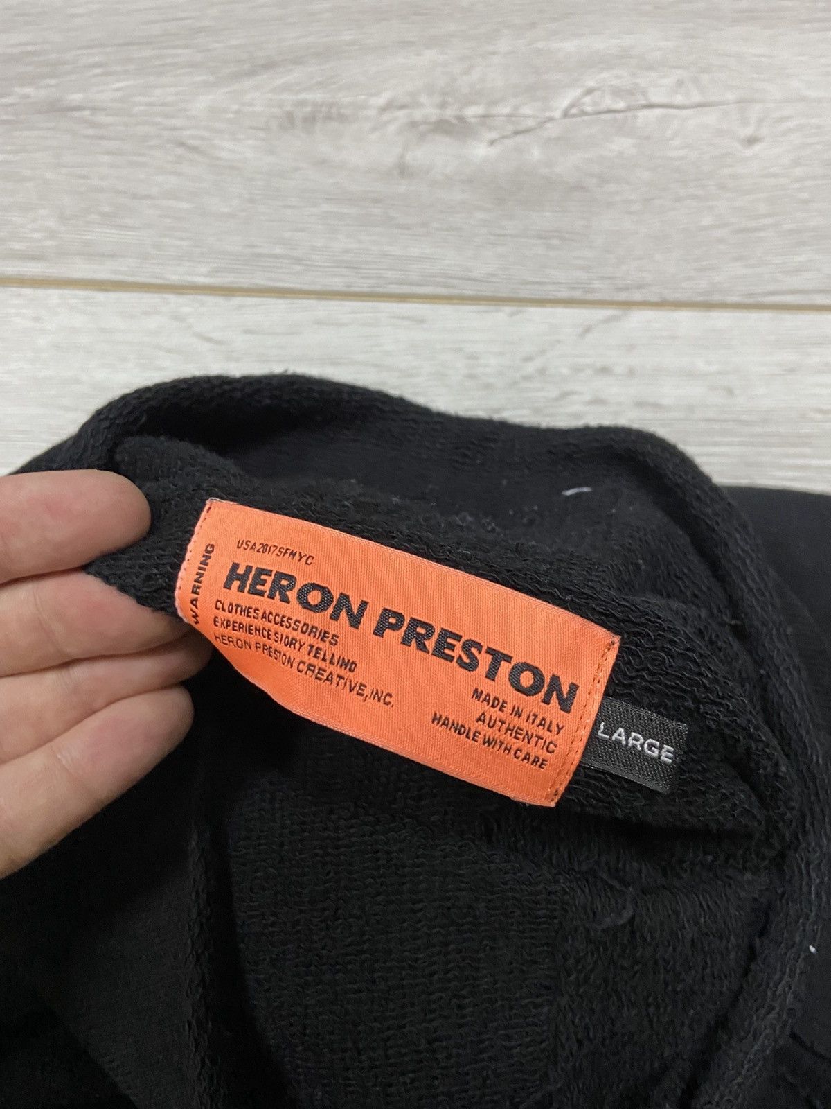 Heron Preston × Vintage Heron Preston Hieroglyph vintage turtle neck sweate Size US L / EU 52-54 / 3 - 11 Thumbnail