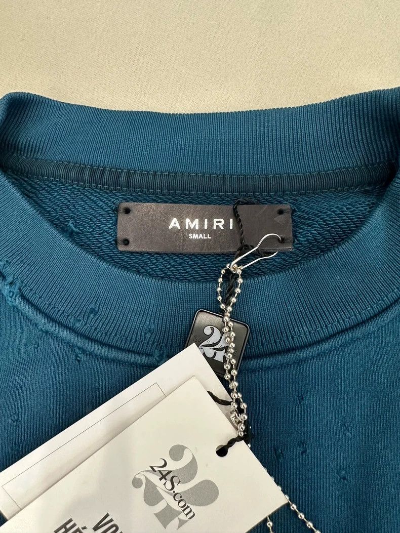 Amiri Amiri Shotgun hole sweatshirt 2501-Nextarrow Size US S / EU 44-46 / 1 - 3 Thumbnail