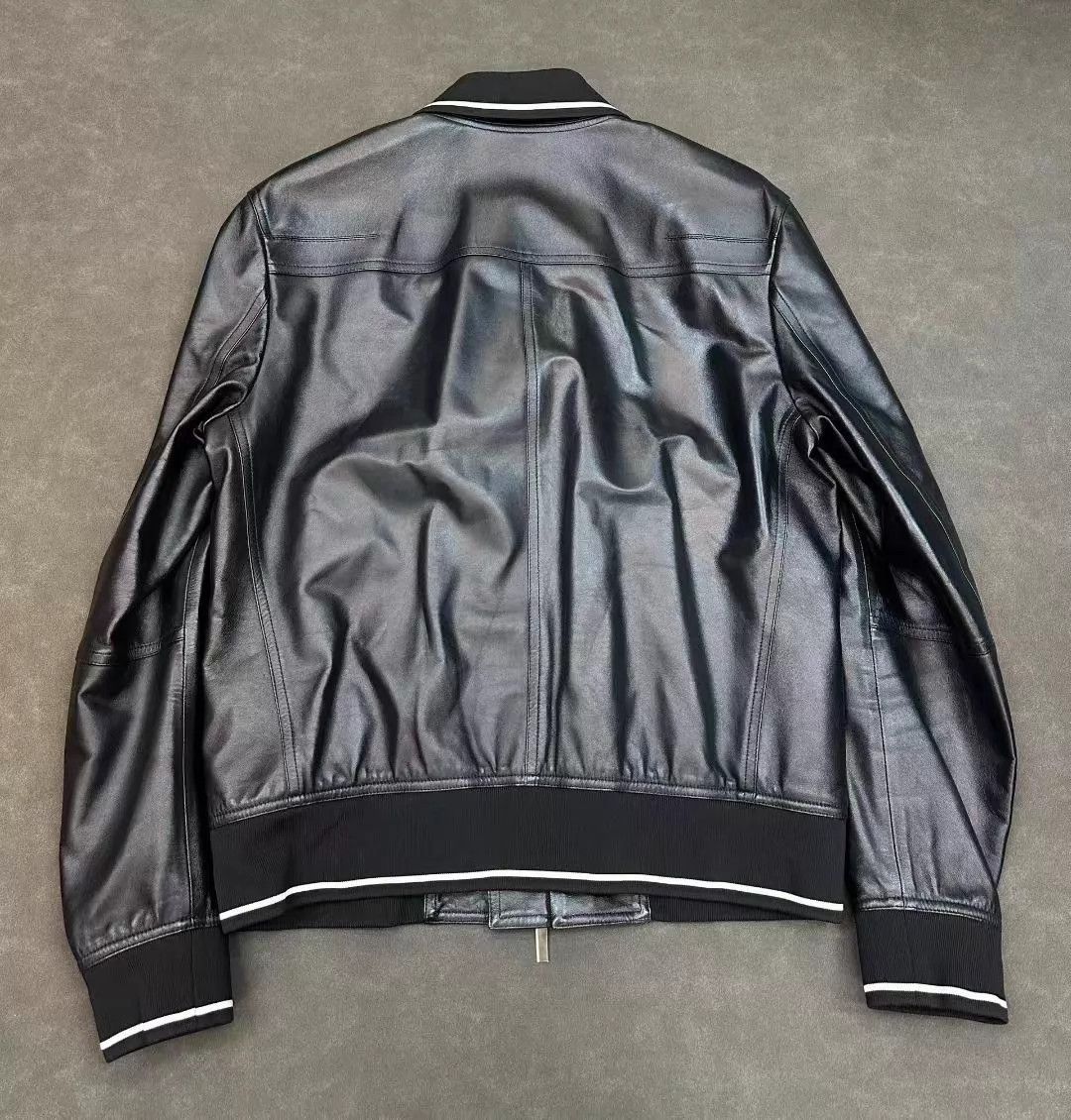 Dior Dior Homme Runway Lambskin Biker Bee Embroidered 50 Size US M / EU 48-50 / 2 - 4 Thumbnail