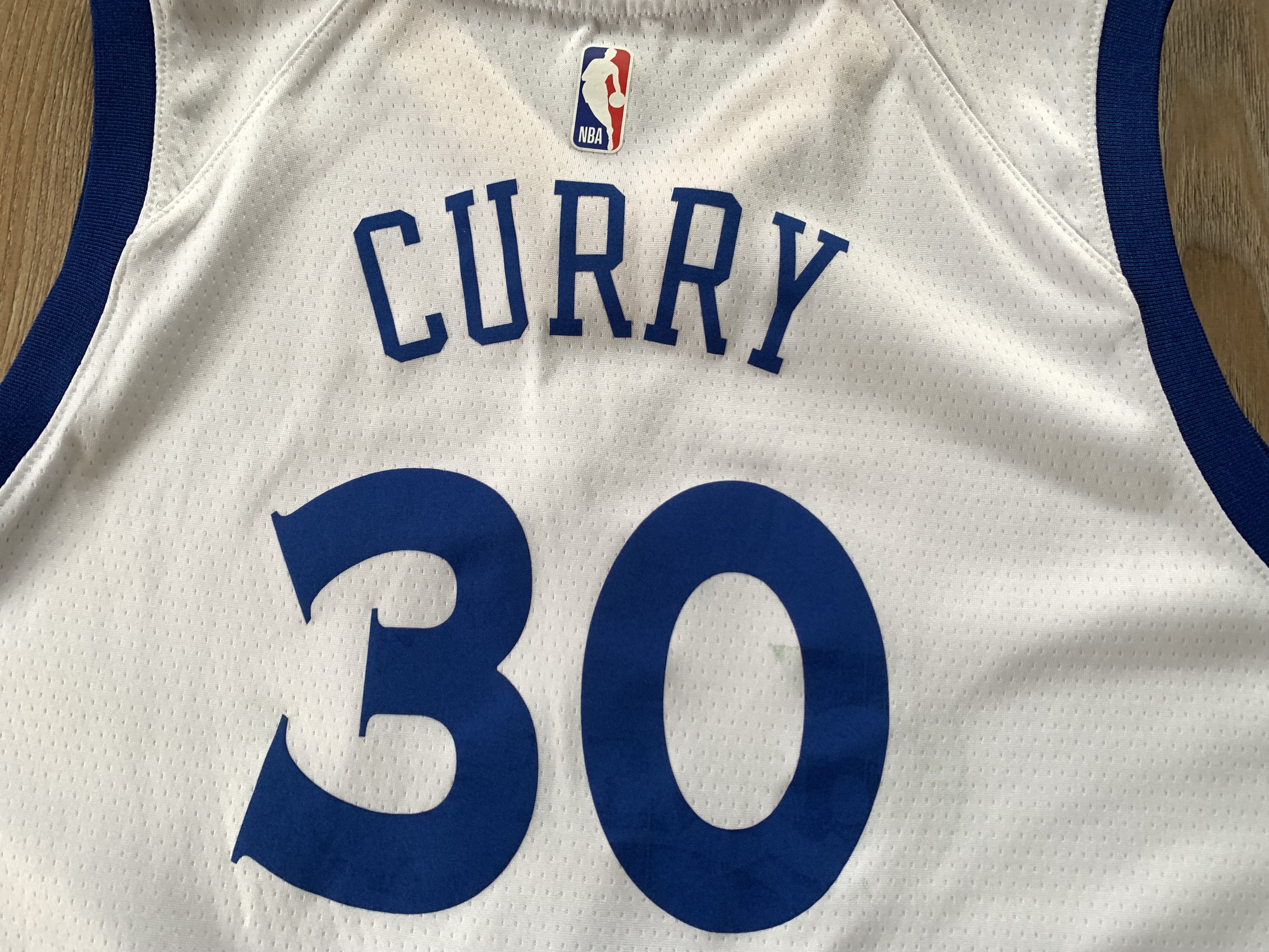 NBA × Nike × Vintage Nike NBA Golden State Warriors Stephen Curry #30 Jersey Size US XL / EU 56 / 4 - 9 Thumbnail