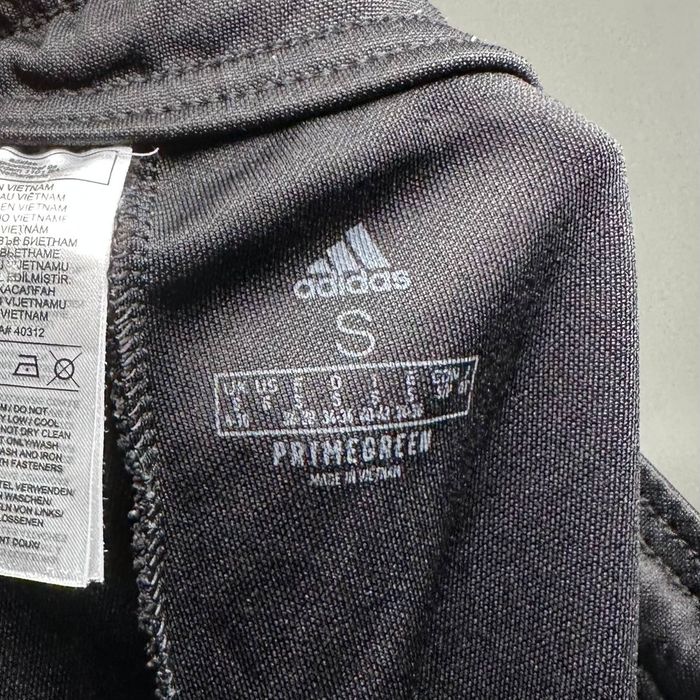 Adidas Adidas Joggers Jet Black Sweatpants White 3 Stripes Slim Fit Grailed