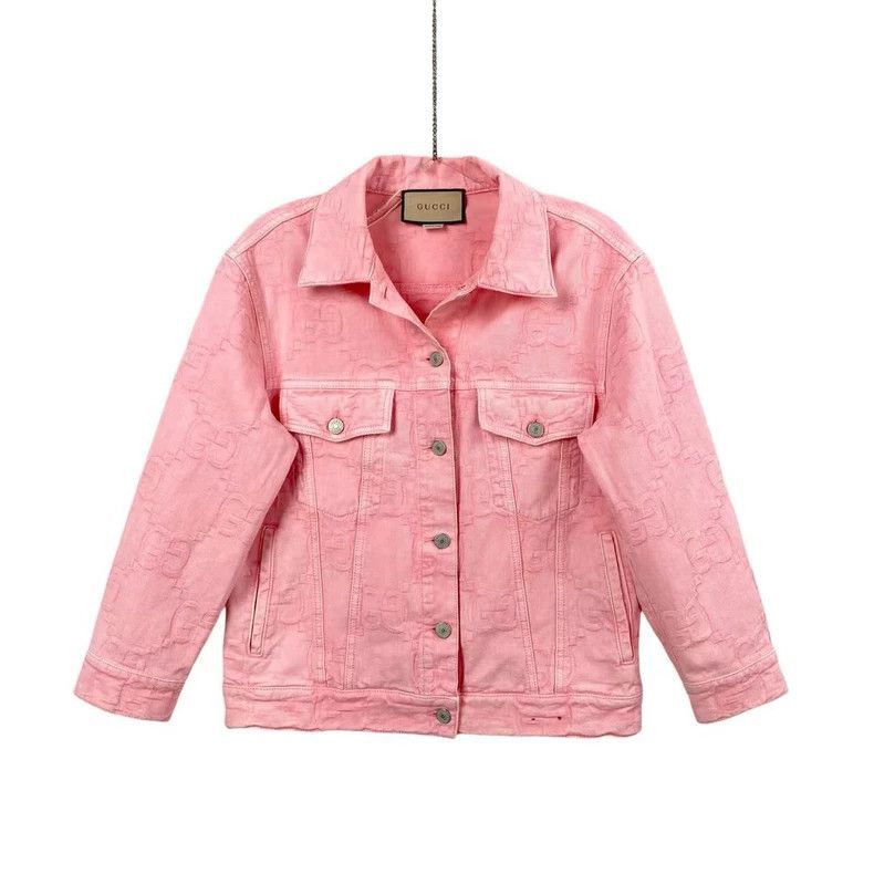 Gucci Gucci Logo Denim Jacket Size 36-2506 Size US S / EU 44-46 / 1 - 1 Thumbnail