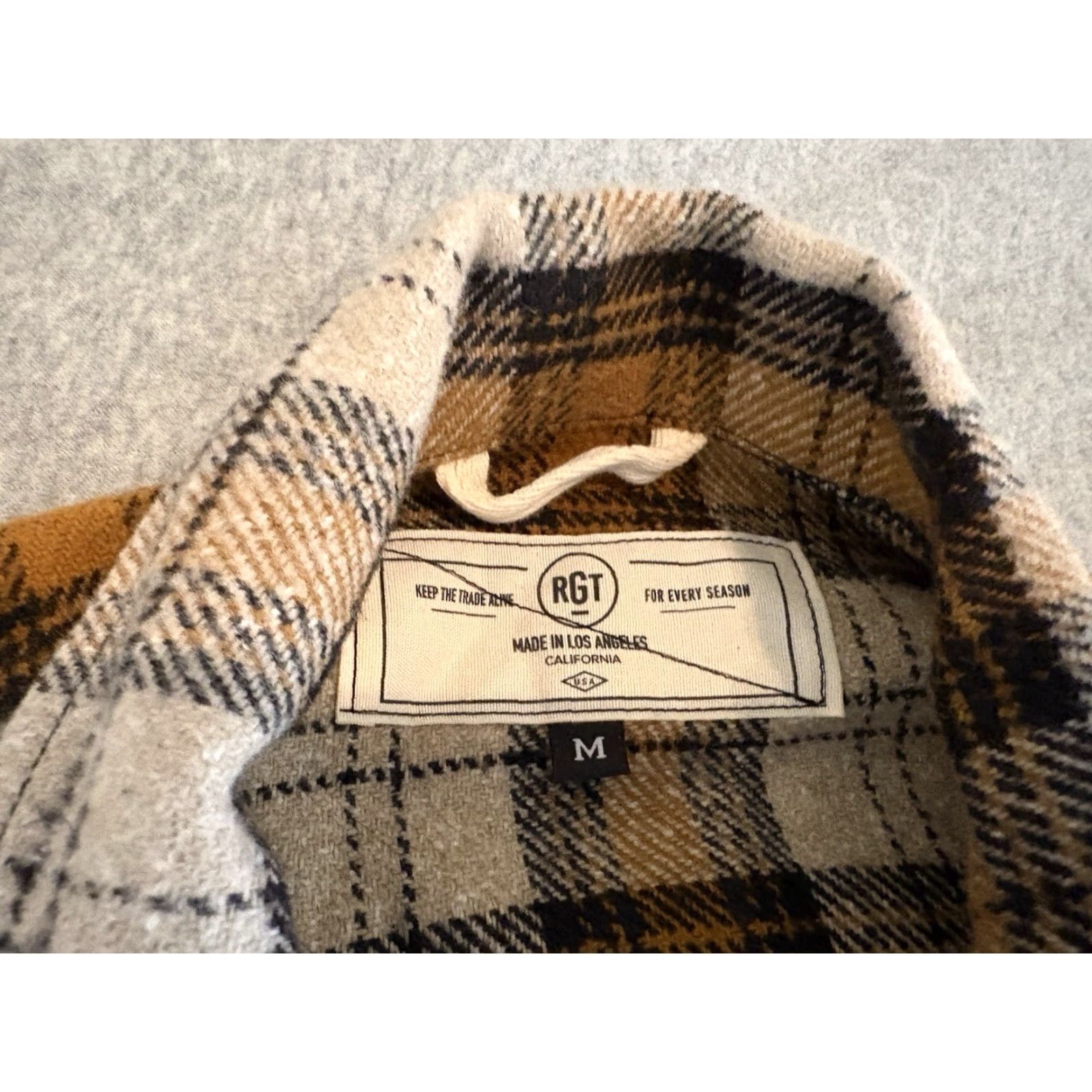 Rogue Territory RGT Rogue Territory Long Sleeve Button Up Flannel Shirt Plaid Mens Medium Size US M / EU 48-50 / 2 - 2 Thumbnail