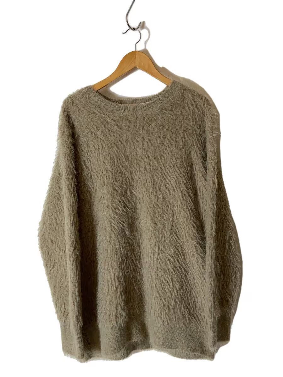 Number (N)ine Grunge Faux Fur Knit Sweater Size US L / EU 52-54 / 3 - 1 Thumbnail