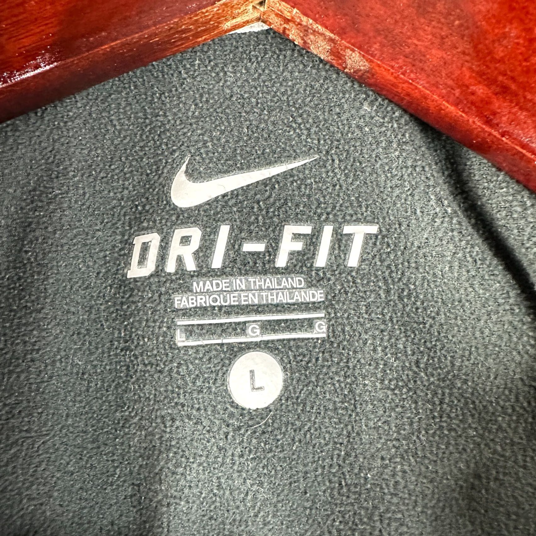 Nike Nike Dri Fit Pullover Top Mens L 1/4 Zip Fleece Lined Running Knit Solid Gray Size US L / EU 52-54 / 3 - 5 Thumbnail