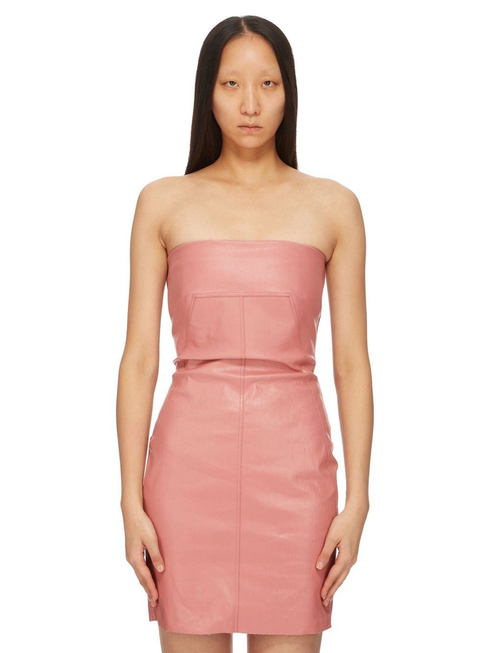 Rick Owens o1y0126 Mini Dress in Pink | Grailed