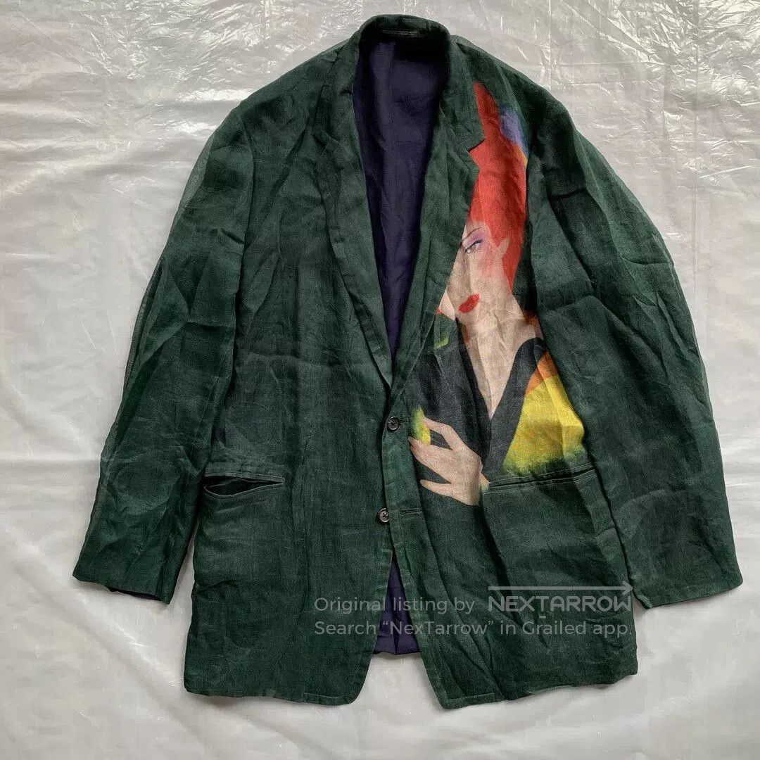 Yohji Yamamoto yohji yamamoto 2002SS saeko jacket. Size M / US 6-8 / IT 42-44 - 2 Thumbnail
