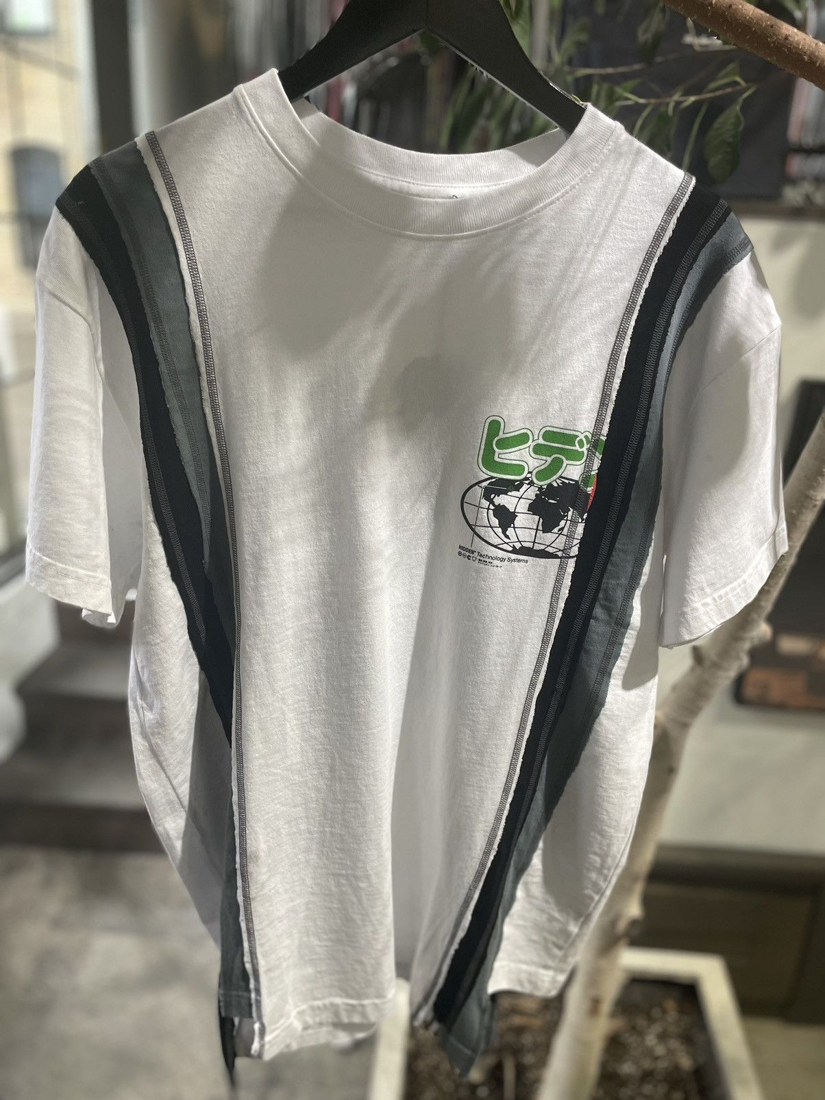 HIDDEN Hidden NY x Needles Rebuild T-Shirt | Grailed