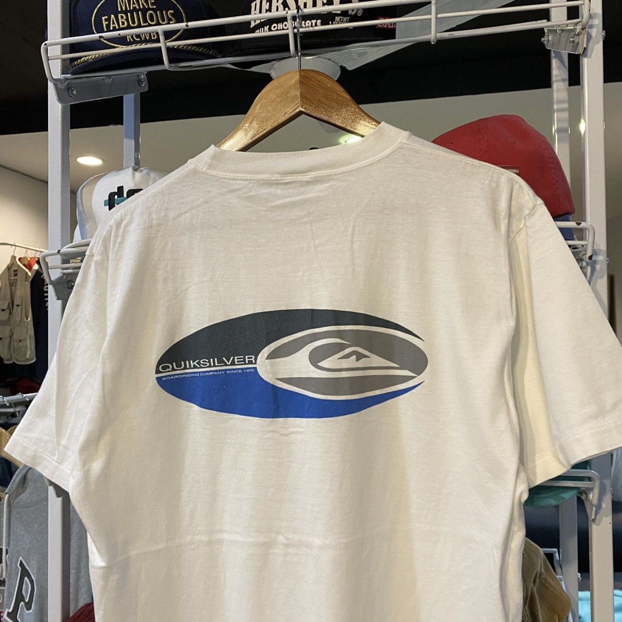 Quiksilver Quiksilver Vintage Big Logo T-Shirt Surfwear 90s Y2K Size US L / EU 52-54 / 3 - 3 Thumbnail