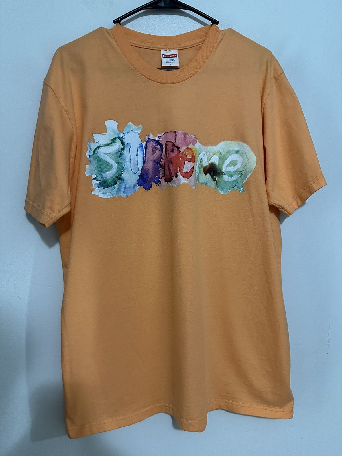 Supreme Supreme Watercolor Tee Size US L / EU 52-54 / 3 - 1 Thumbnail