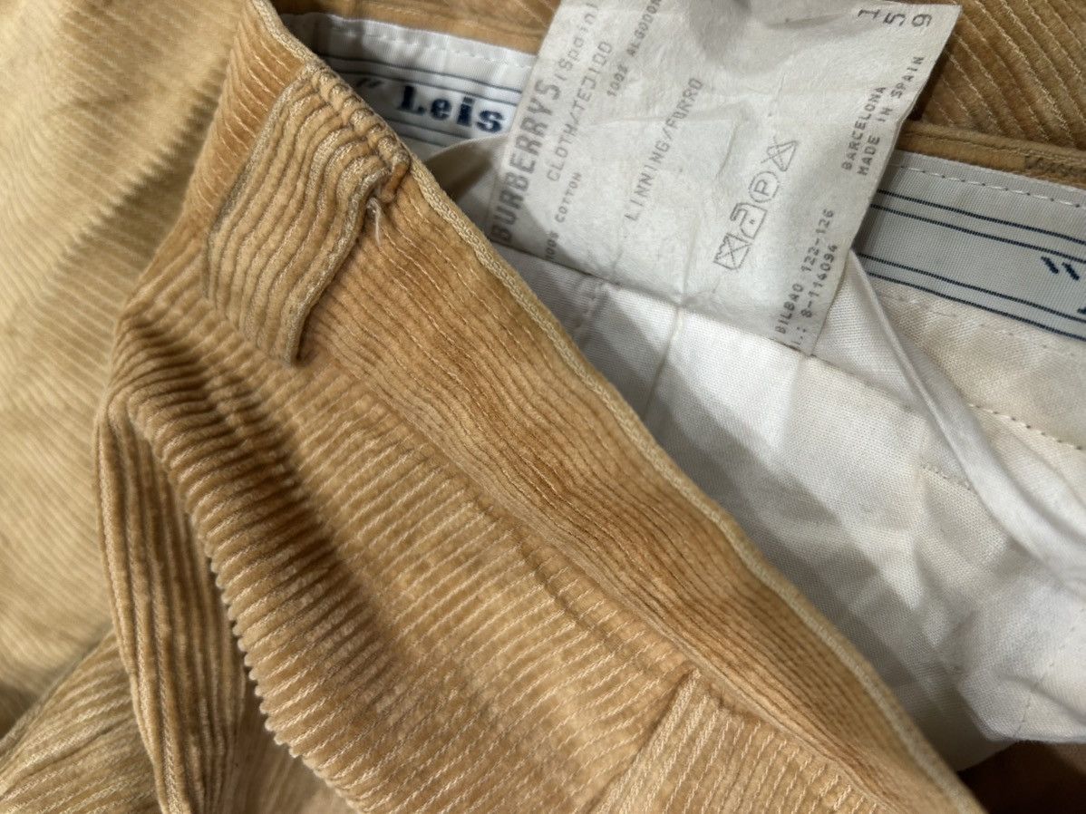 Burberry Vintage Burberry Leisure Pant Corduroy EU 46 Size US 36 / EU 52 - 4 Thumbnail