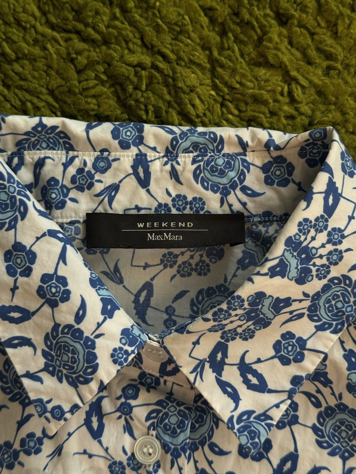Max Mara Max Mara Weekend yachting pattern graphic blouse shirt Size S / US 4 / IT 40 - 4 Thumbnail
