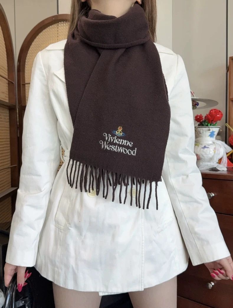 Vivienne Westwood vivienne westwood Gray gold scarves Size ONE SIZE - 4 Thumbnail