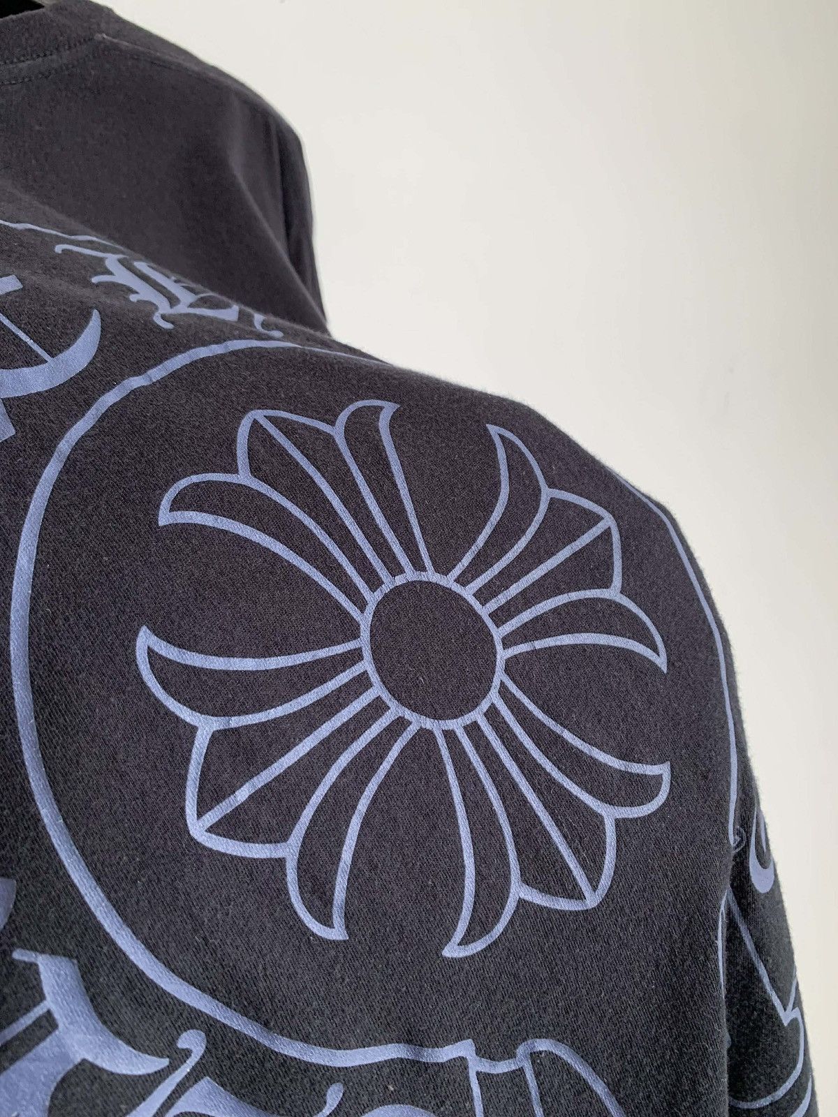 Chrome Hearts Rare Chrome Hearts STAFF Purple On Black Long Sleeve Size US XL / EU 56 / 4 - 6 Thumbnail