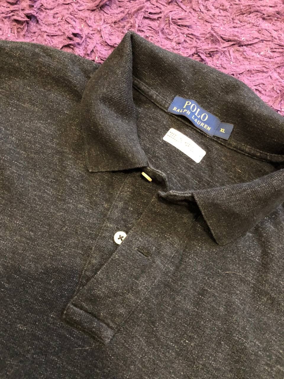 Polo Ralph Lauren Polo Ralph Lauren Rugby Long Sleeve Polo Size US XL / EU 56 / 4 - 6 Thumbnail