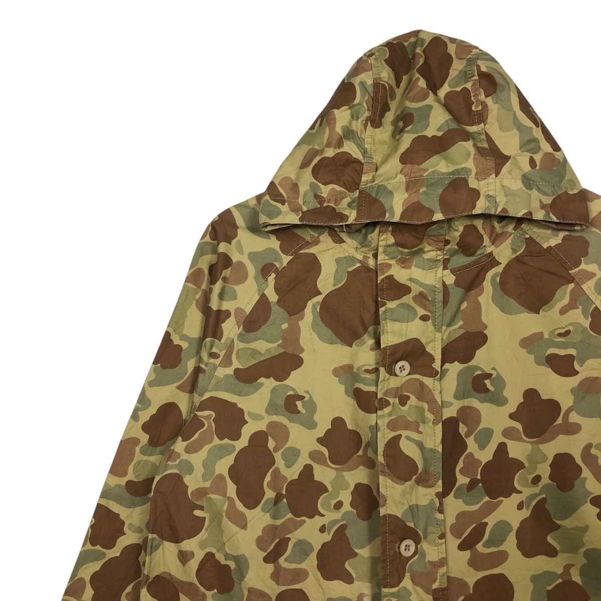 Japanese Brand 📌Vintage Chore Biker Jacket Frog Skins Design Camouflage Size US M / EU 48-50 / 2 - 8 Thumbnail
