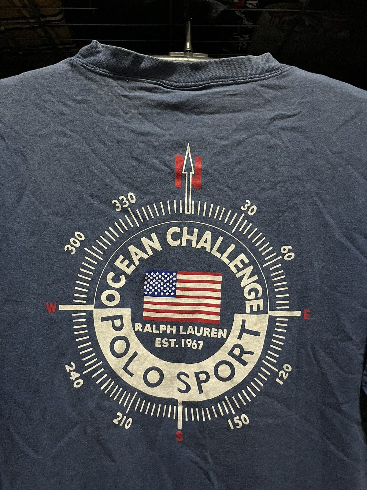 Polo Ralph Lauren Polo Sport RL Ocean Challenge Tee 90s Size US L / EU 52-54 / 3 - 4 Thumbnail