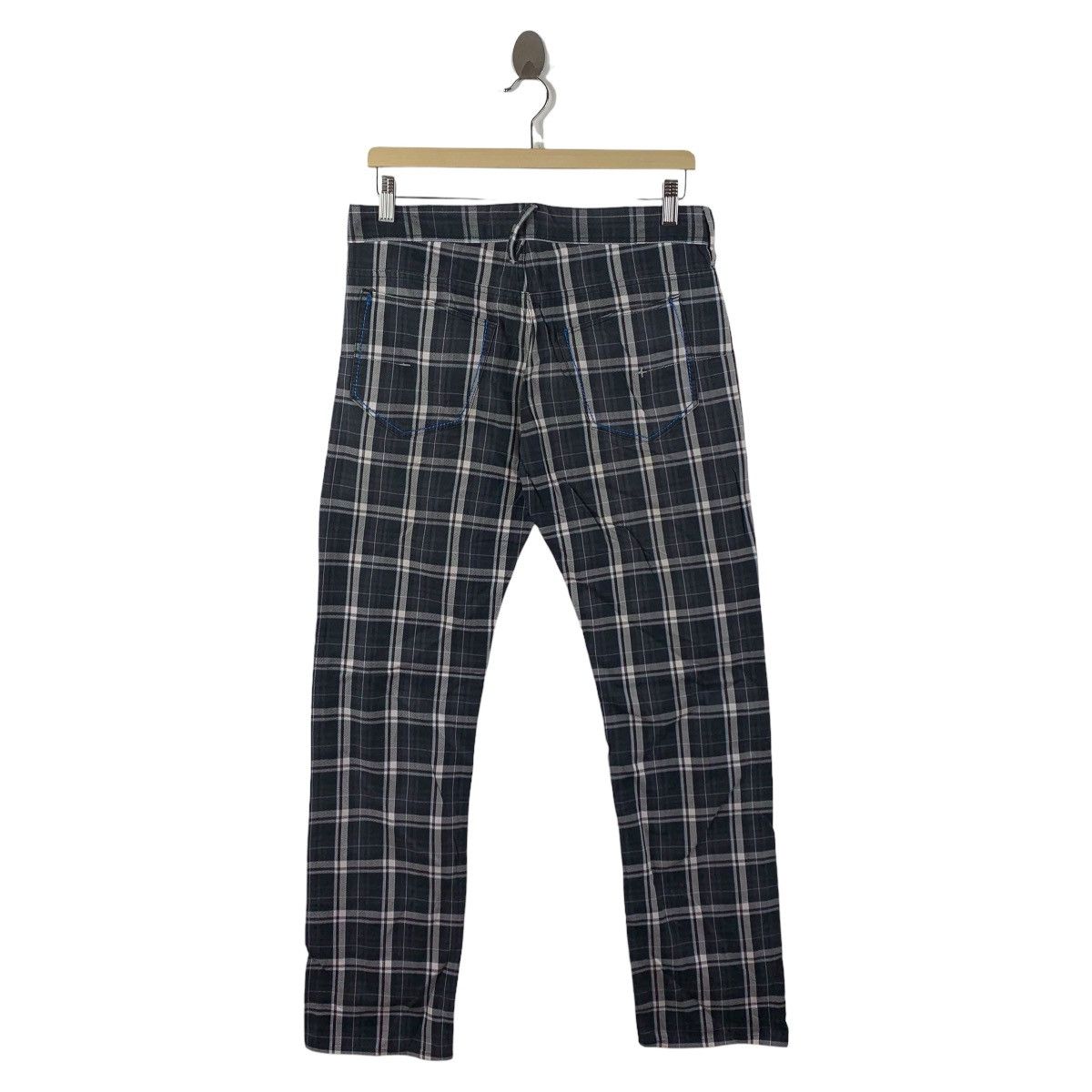 Japanese Brand HIROMICHI NAKANO japanesebrand checkered pants Size 32" / US 10 / IT 46 - 4 Thumbnail