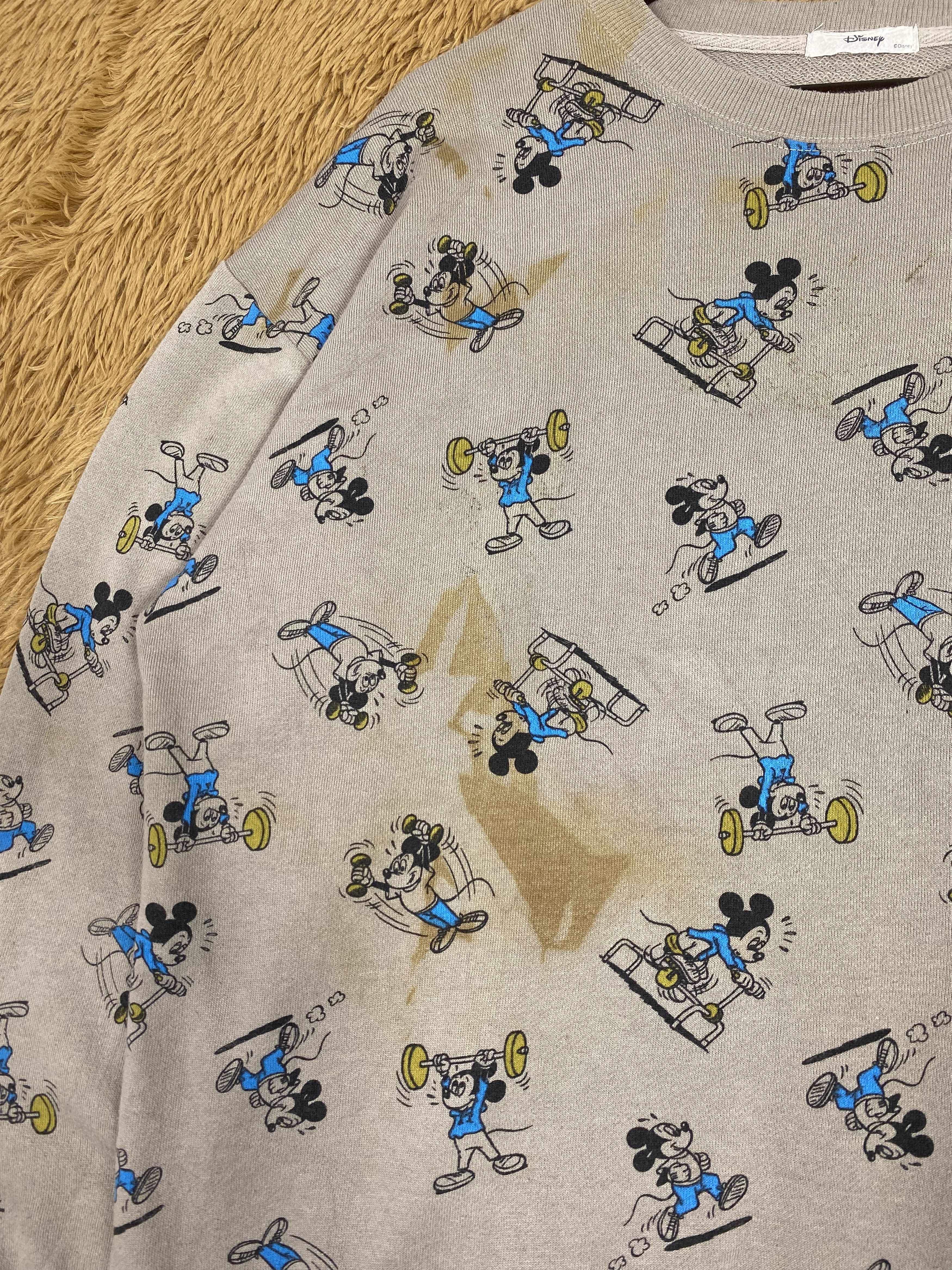 Disney Vintage Disney X Mickey Mouse Full Print Sweatshirts Size US L / EU 52-54 / 3 - 3 Thumbnail
