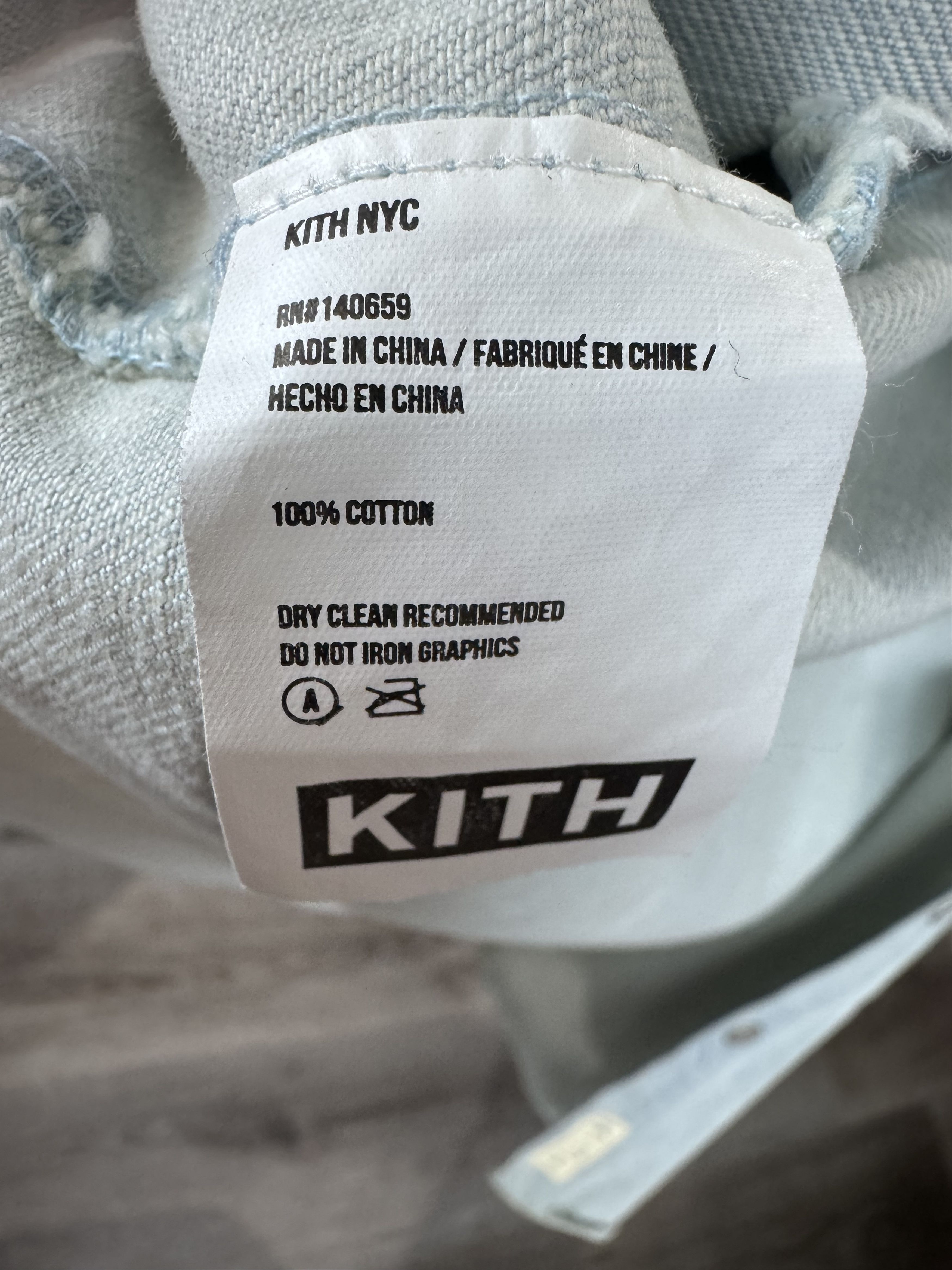 Kith Kith 2014 Spring "Indigo" Collection Archival Collector Rare Size US XL / EU 56 / 4 - 10 Thumbnail