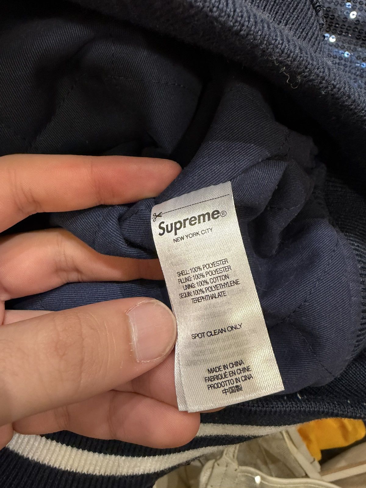 Mitchell & Ness × Supreme Supreme x Mitchell Ness Sequin Jacket Size US S / EU 44-46 / 1 - 5 Thumbnail