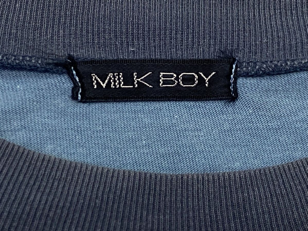 Beauty Beast × Japanese Brand Vintage “Milk Boy” Skull Long Sleeve T-Shirt Size US M / EU 48-50 / 2 - 8 Thumbnail