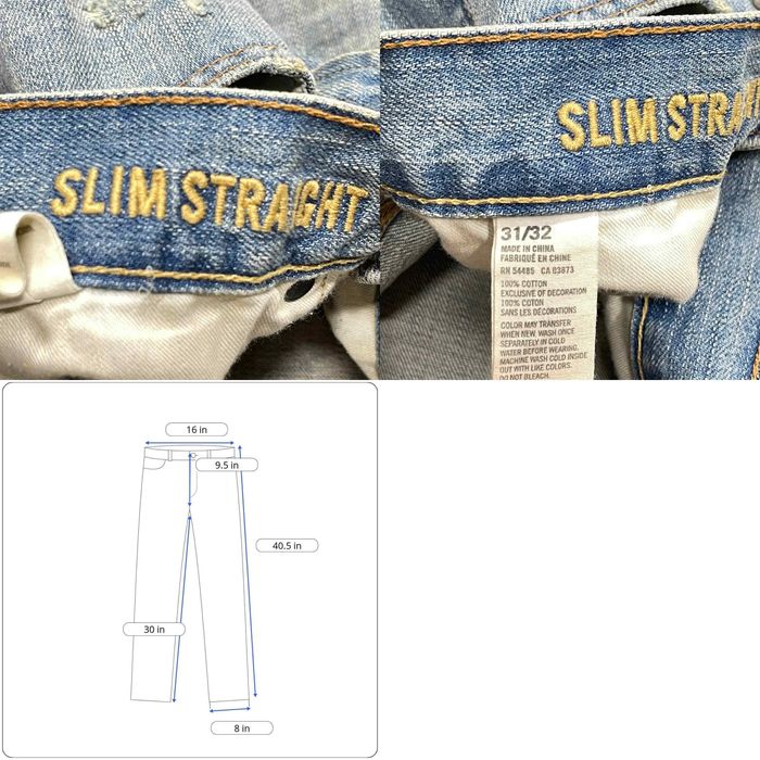 Size 31 outlet jeans in us