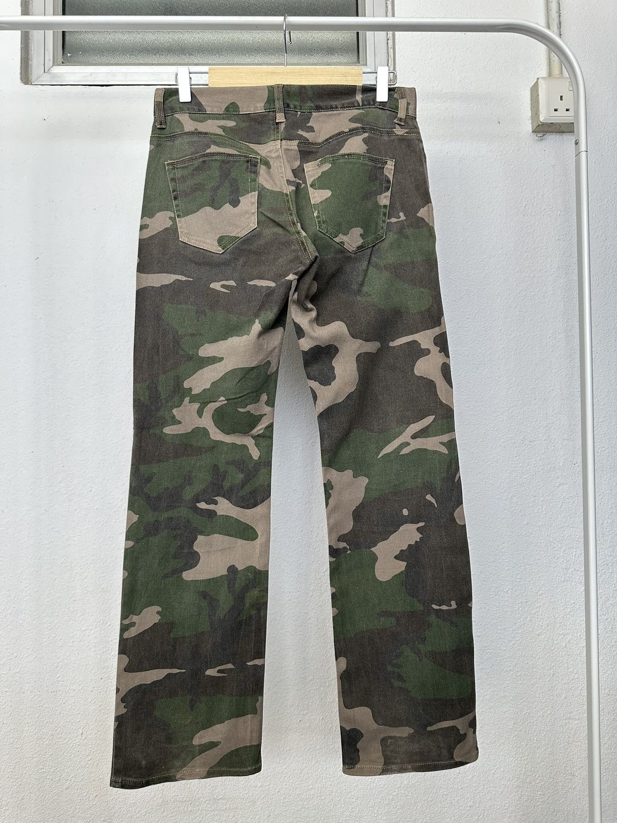 If Six Was Nine 2000's Oririn Jeans - jrock camo pant Size US 31 - 11 Thumbnail