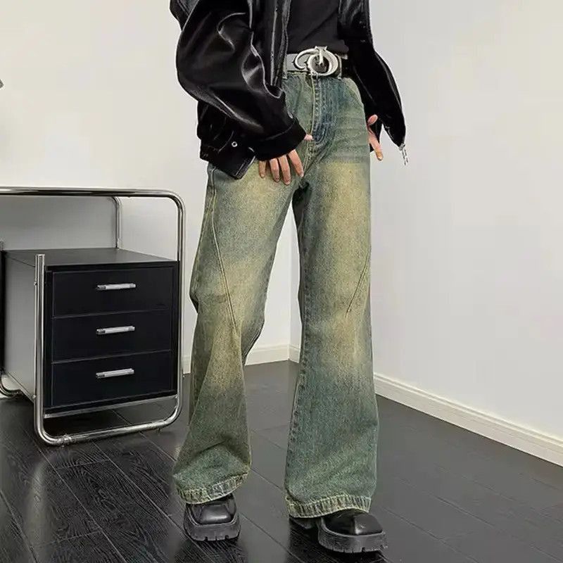 Japanese Brand American Style Worn Out Gradient Color Light Flare Pants Size US 30 / EU 46 - 5 Thumbnail