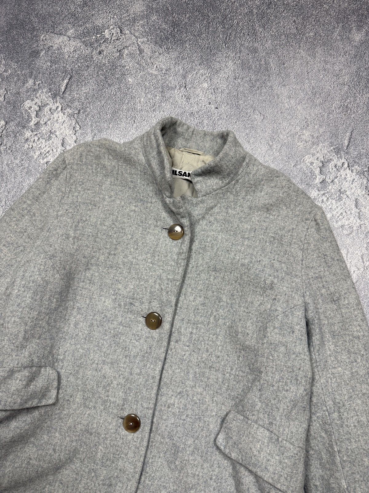 Jil Sander Jil Sander Wool Coat Size S / US 4 / IT 40 - 3 Thumbnail