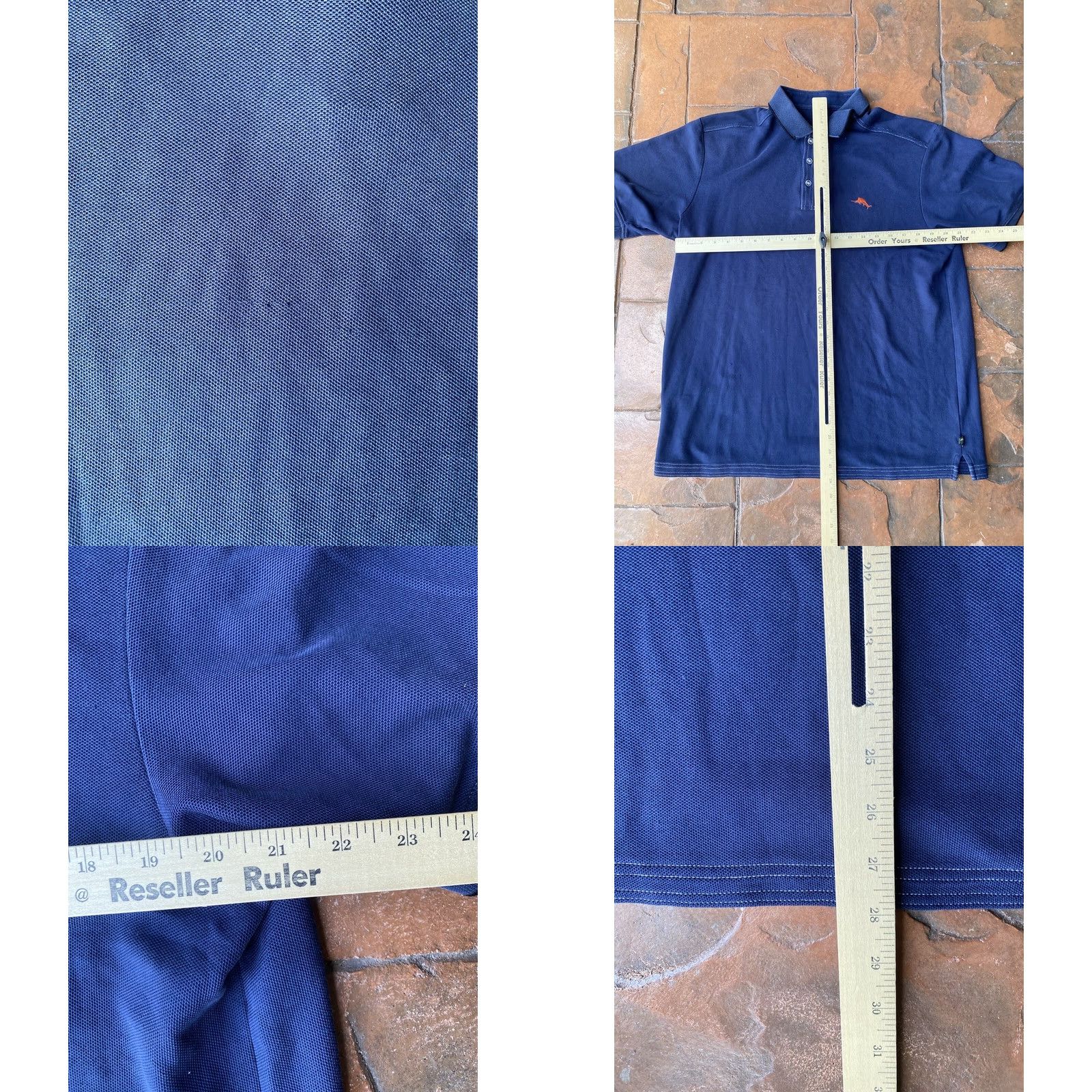 Tommy Bahama Tommy Bahama Islandzone Supima Blue Polo Cotton Shirt L Men Polo Shirt Size US L / EU 52-54 / 3 - 8 Thumbnail