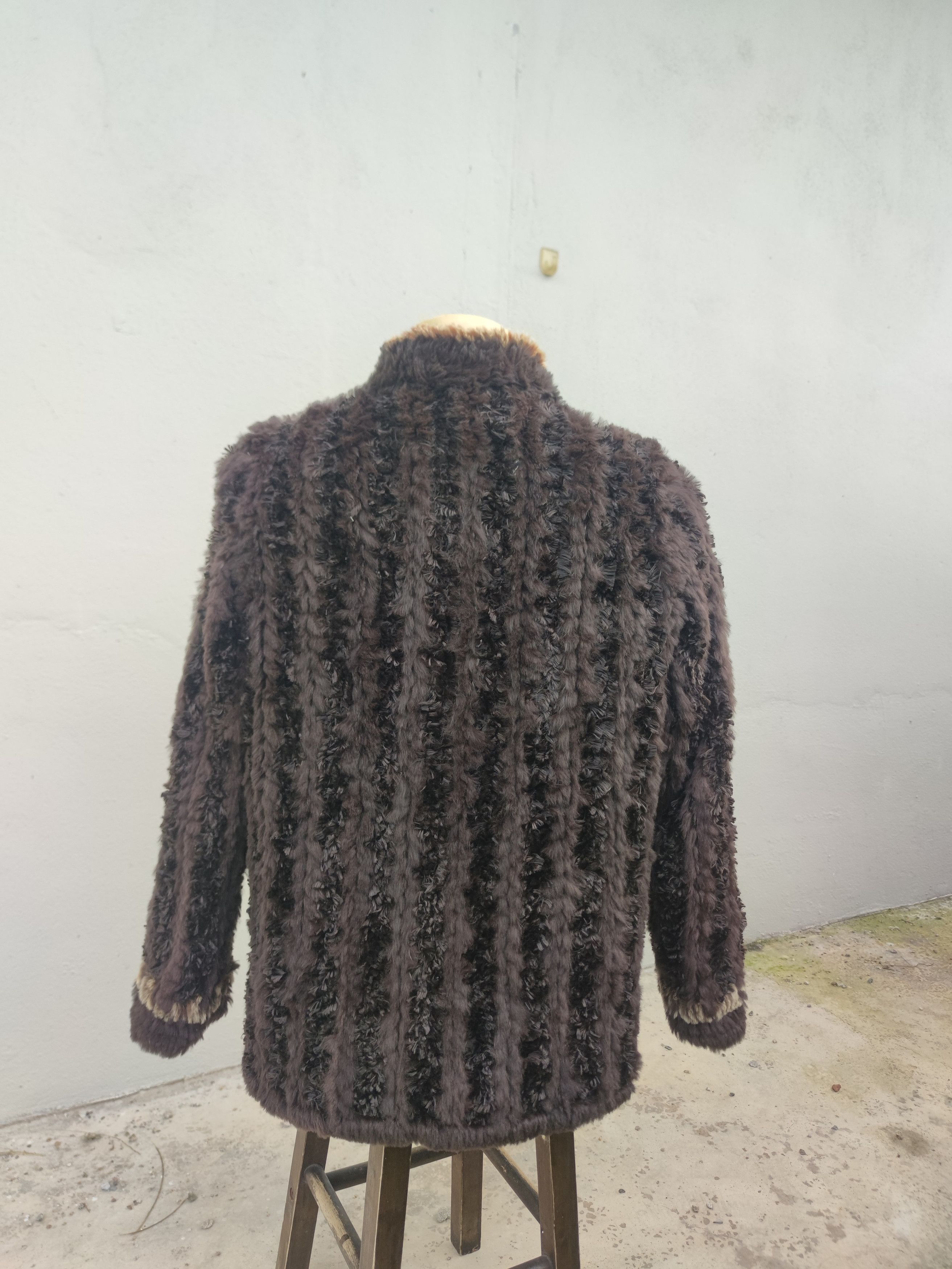 Balmain Balmain Paris Spanish Rabbit Fur Reversible Jacket Size XL / US 12-14 / IT 48-50 - 4 Thumbnail