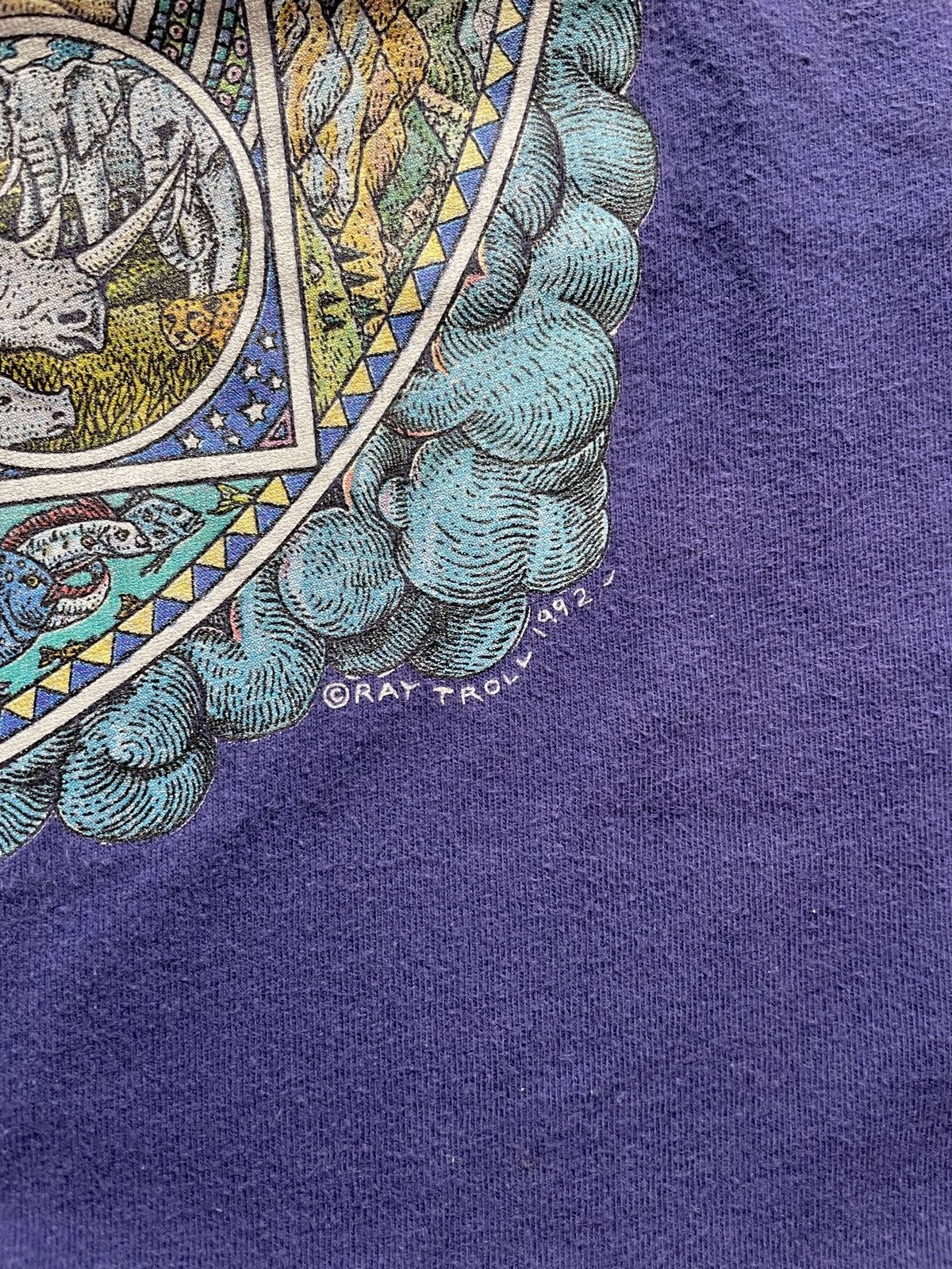 Vintage VINTAGE NATURE ART EARTH 90s Size US M / EU 48-50 / 2 - 4 Thumbnail