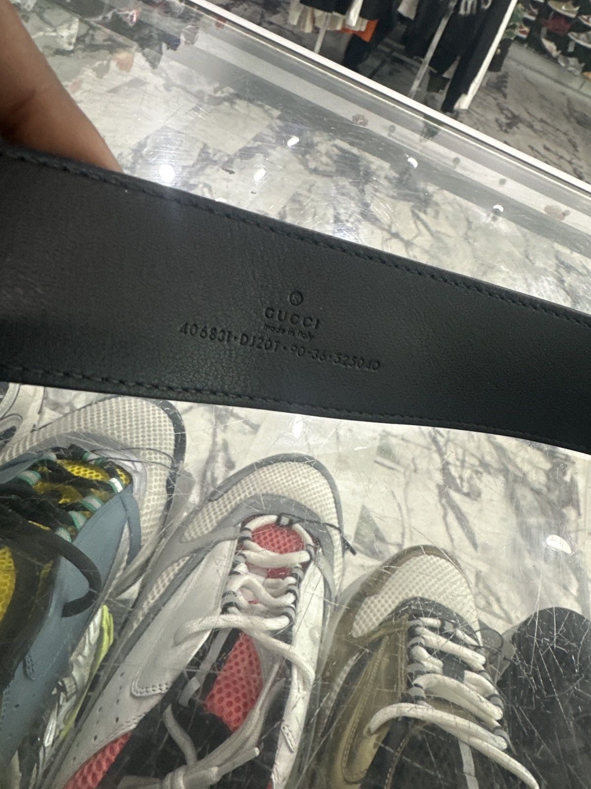 Gucci Gucci Belt ‘GG’ Size 34 - 2 Thumbnail