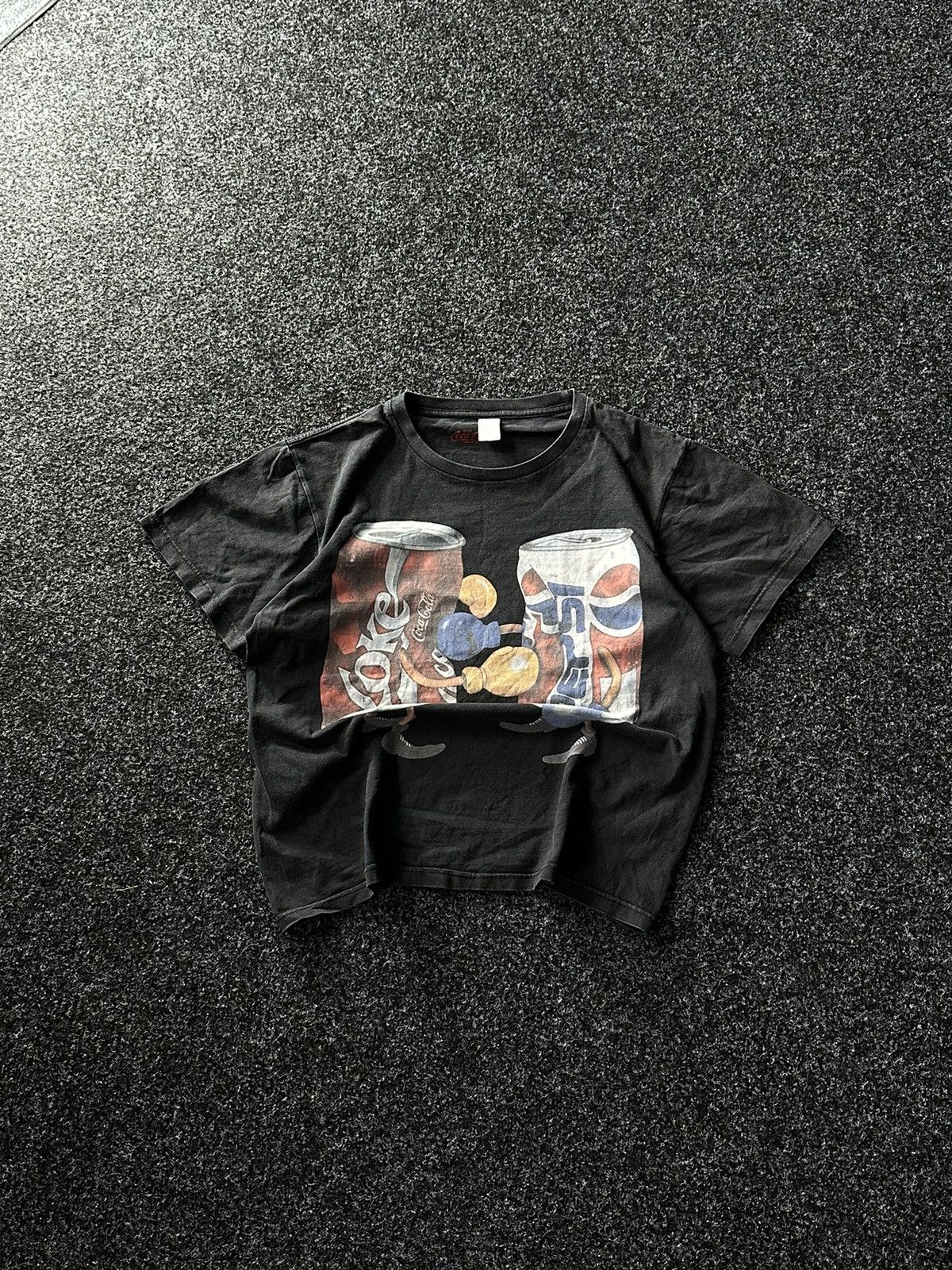 Coca Cola × Vintage 🚨COCA COLA VS PEPSI 90s vintage big logo 00s RARE FUN Size US L / EU 52-54 / 3 - 1 Thumbnail