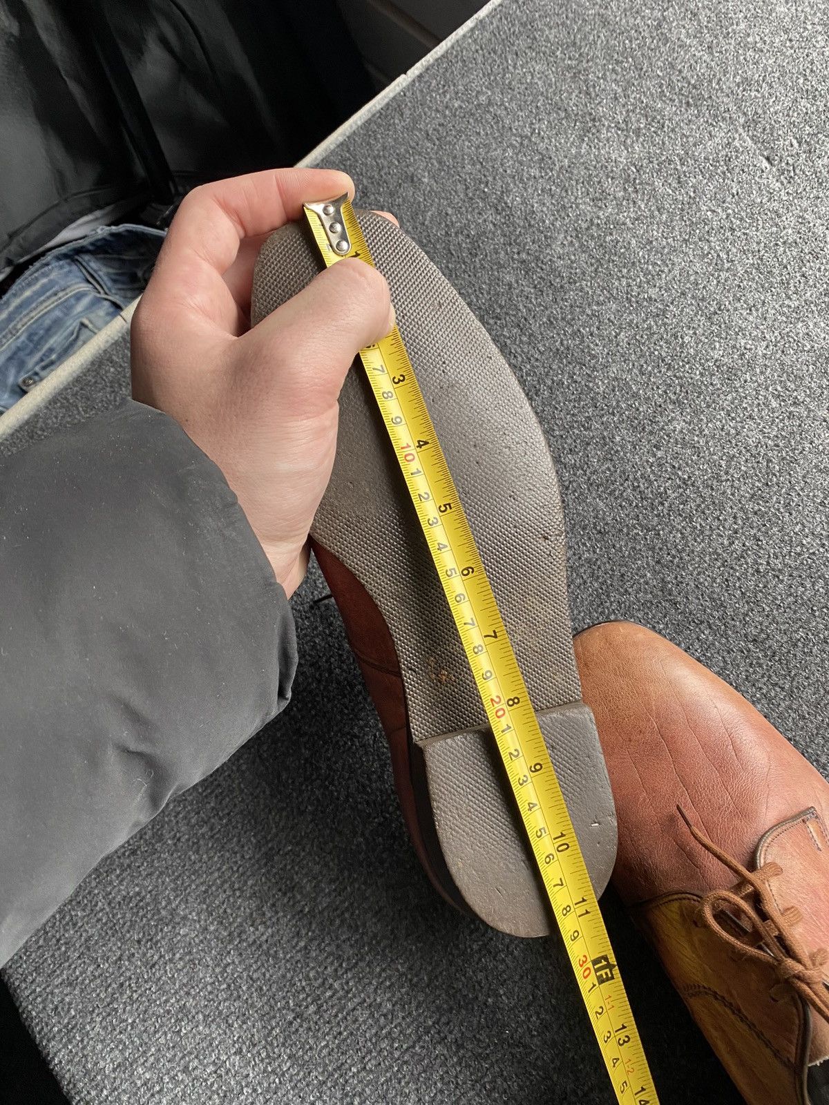 Church's 🔥Church's Vintage Brown Calf Leather Derby Shoes Handcrafted Size US 8 / EU 41 - 4 Thumbnail