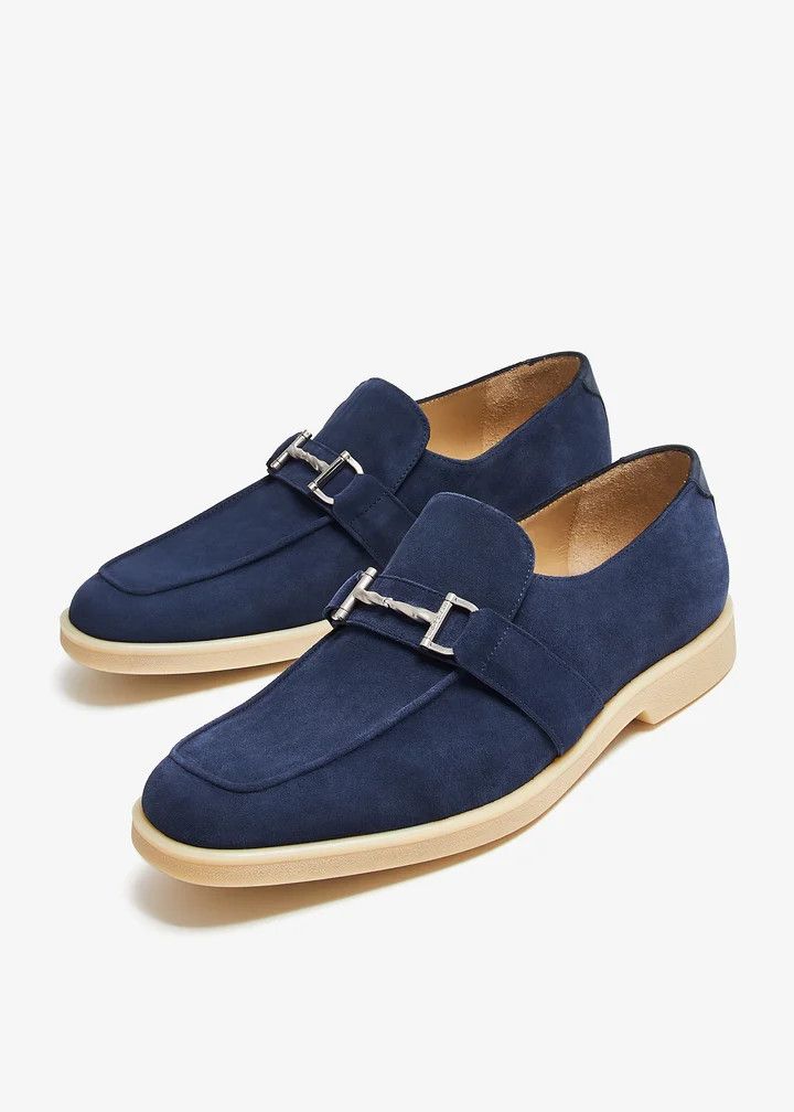 Stuart Weitzman os11x0326 Aurelio Loafers in Blue Size US 8 / EU 41 - 5 Thumbnail