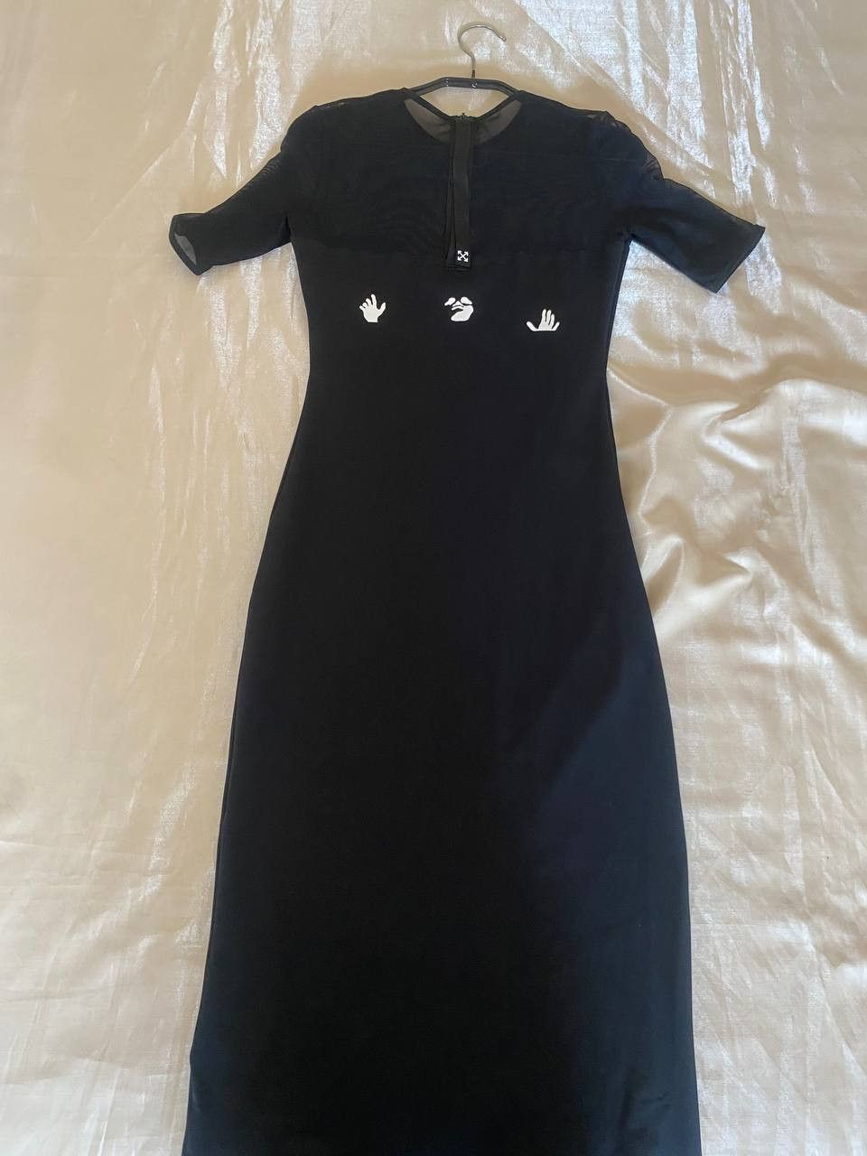Off-White Off-White midi dress Size S / US 4 / IT 40 - 4 Thumbnail