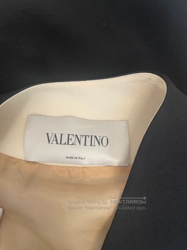 Valentino Valentino Wool mulberry silk long coat Size M / US 6-8 / IT 42-44 - 3 Thumbnail