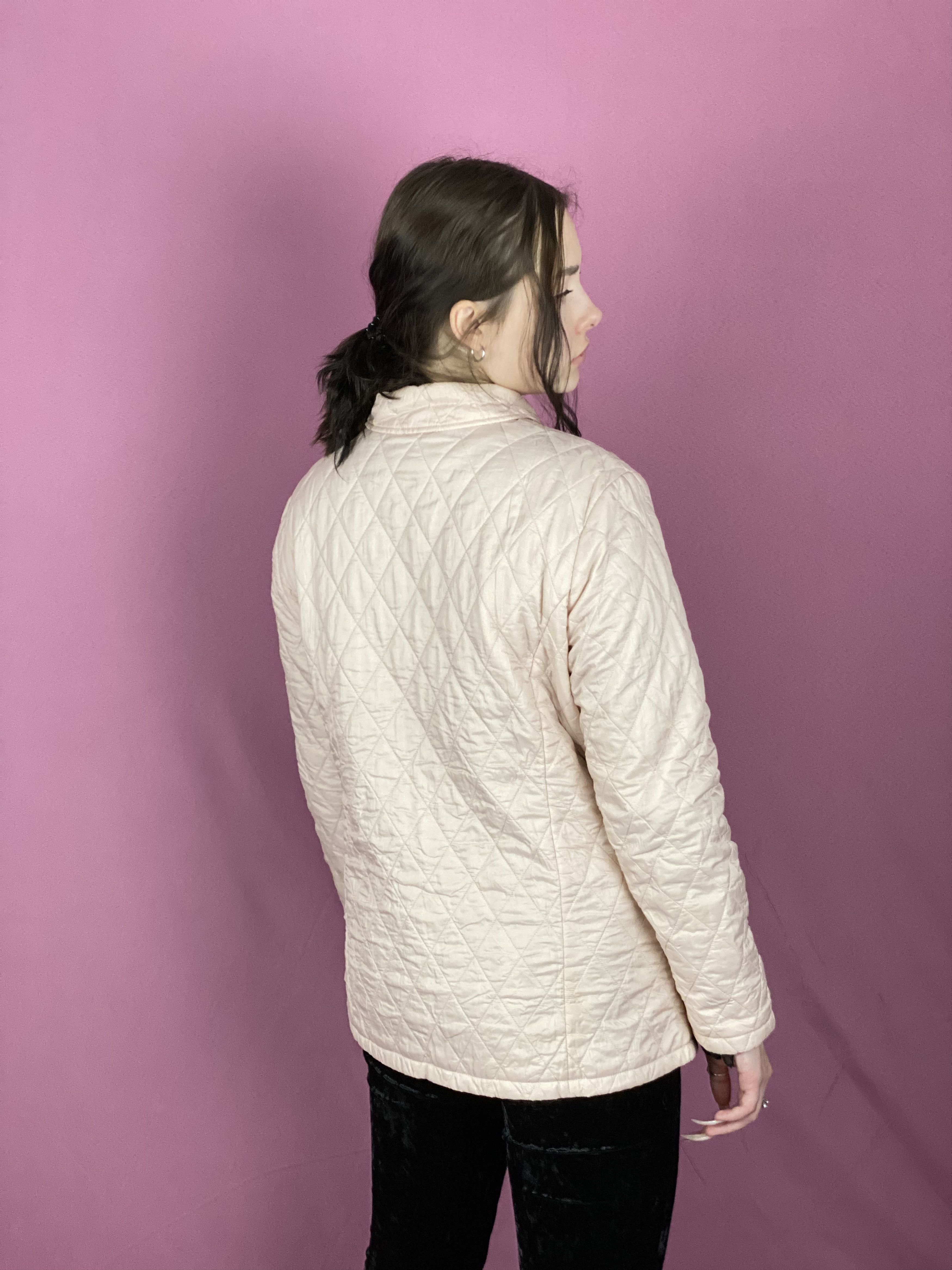 Barbour × Vintage Barbour Vintage Women's Quilted Jacket - L Size L / US 10 / IT 46 - 3 Thumbnail