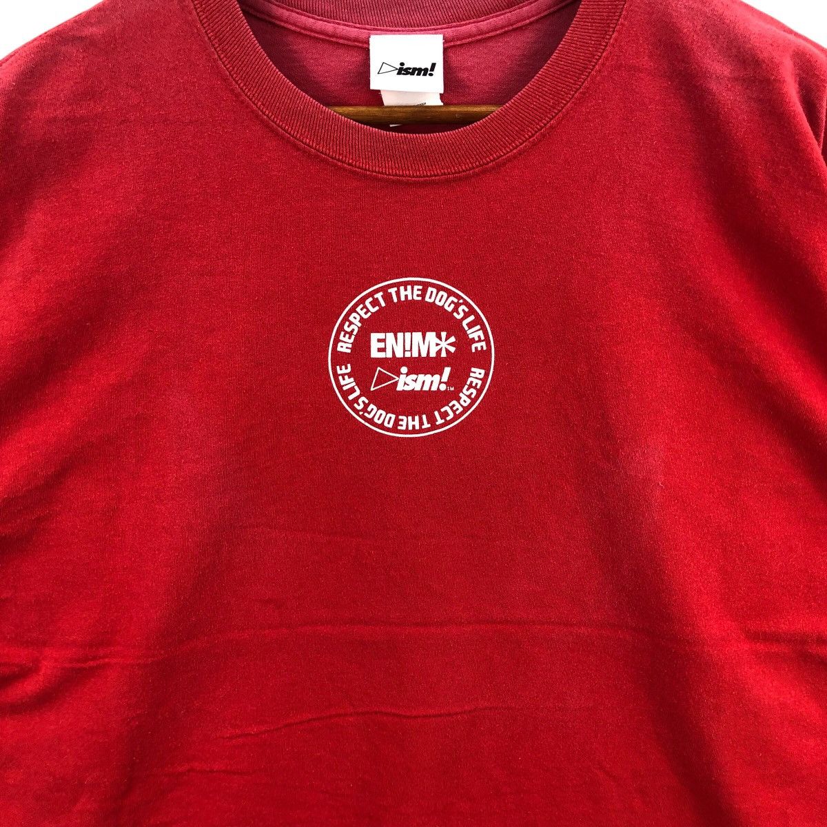 Designer Prism Long Sleeve Tee Shirt Big Logo Spellout Streetwear Size US L / EU 52-54 / 3 - 3 Thumbnail