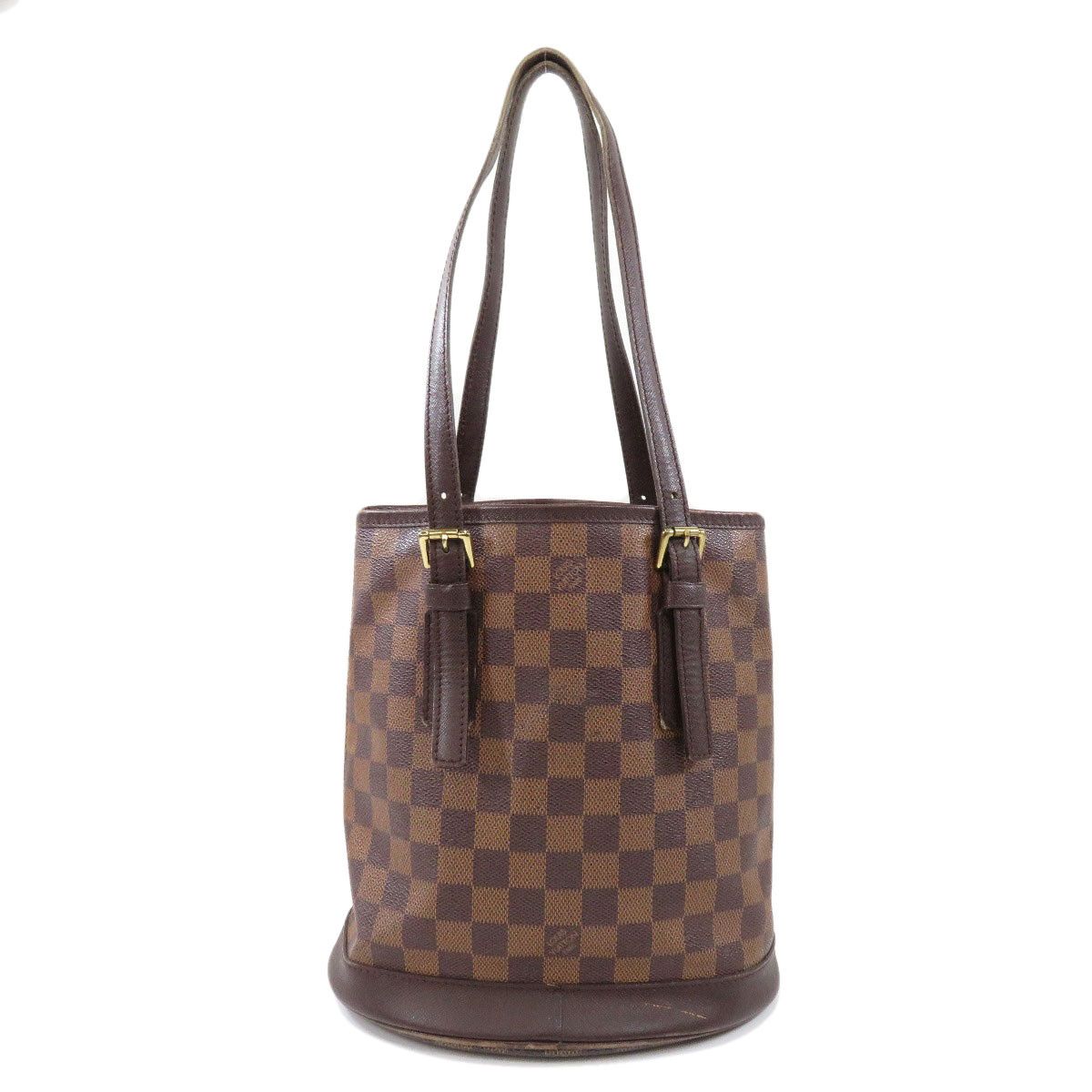 Louis Vuitton Marais Damier Ebene Handbag Damier Canvas