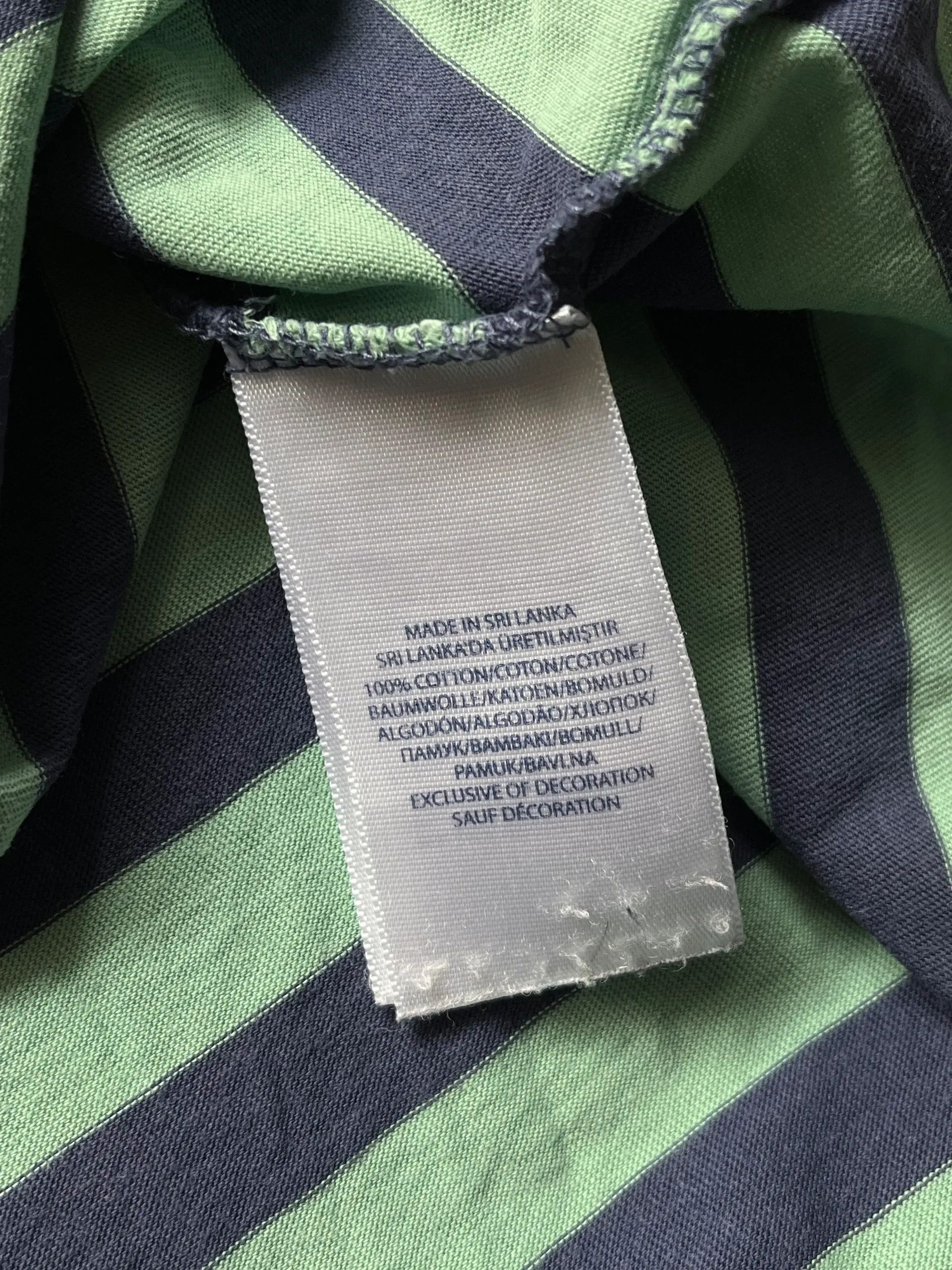 Polo Ralph Lauren Ralph Lauren Stripped Small Pony Pocket T-Shirt 2010's Rare Size US L / EU 52-54 / 3 - 6 Thumbnail