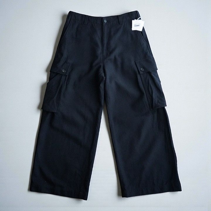 Comme des Garcons Homme NWT 25AW COMME des GARCONS HOMME Wool Army Cargo Pants Size US 33 - 1 Thumbnail